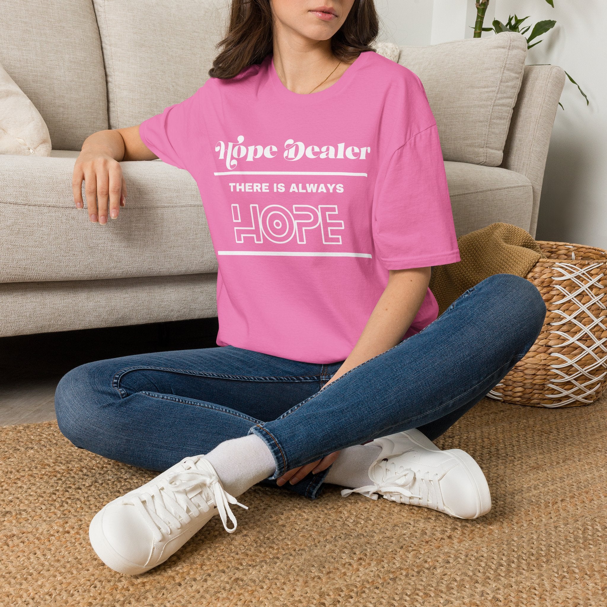 Hope Dealer T-Shirt — Unisex “There Is Always Hope” Inspirational Graphic T-Shirt