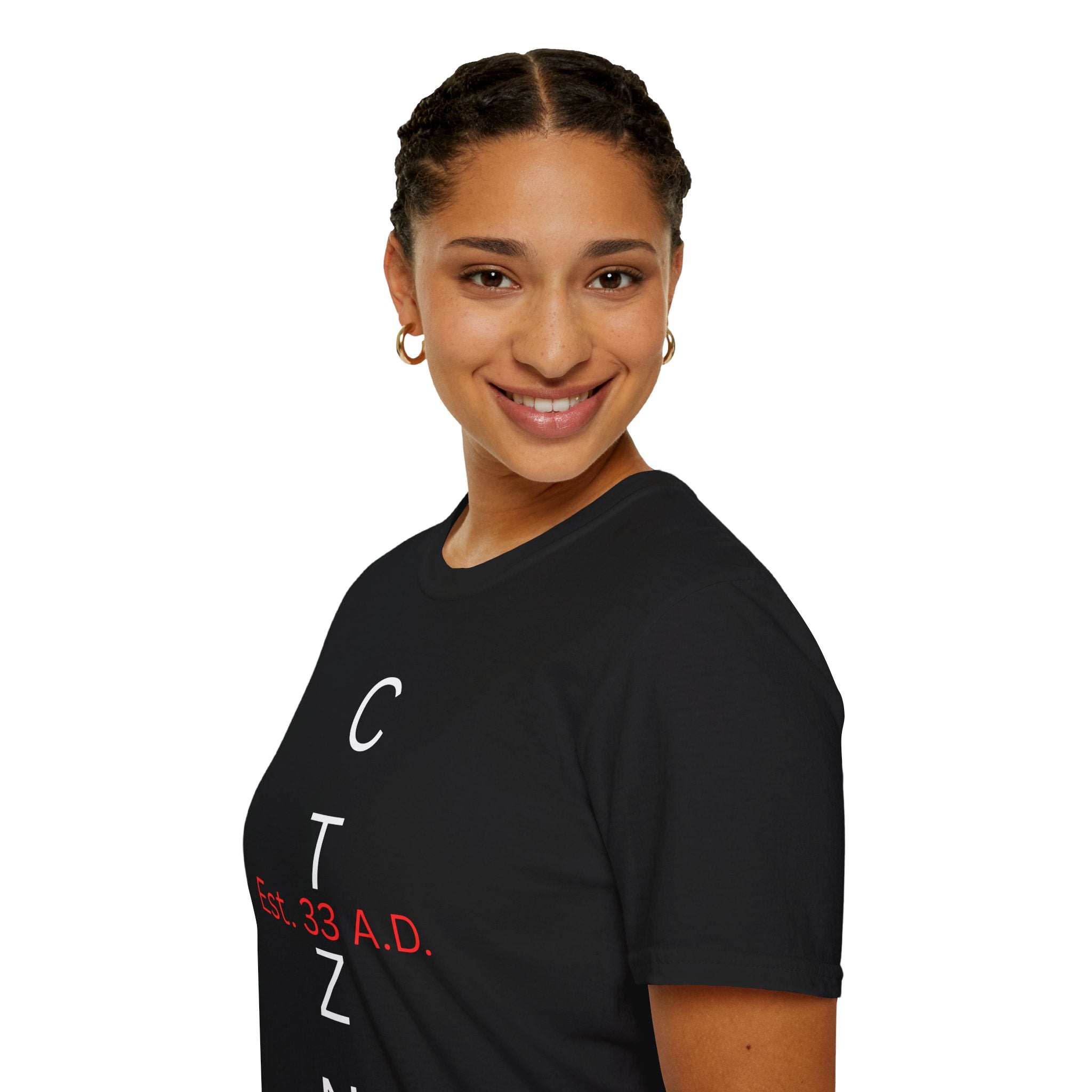 CTZN T-Shirt — CTZN Vertical Logo “Est. 33 A.D.” Graphic Tee