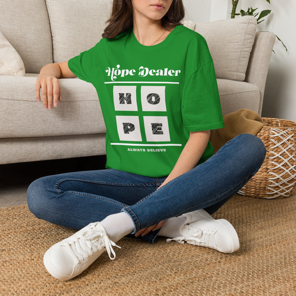 Hope Dealer Graphic Tee — Unisex "HOPE" Inspirational Faith T-Shirt