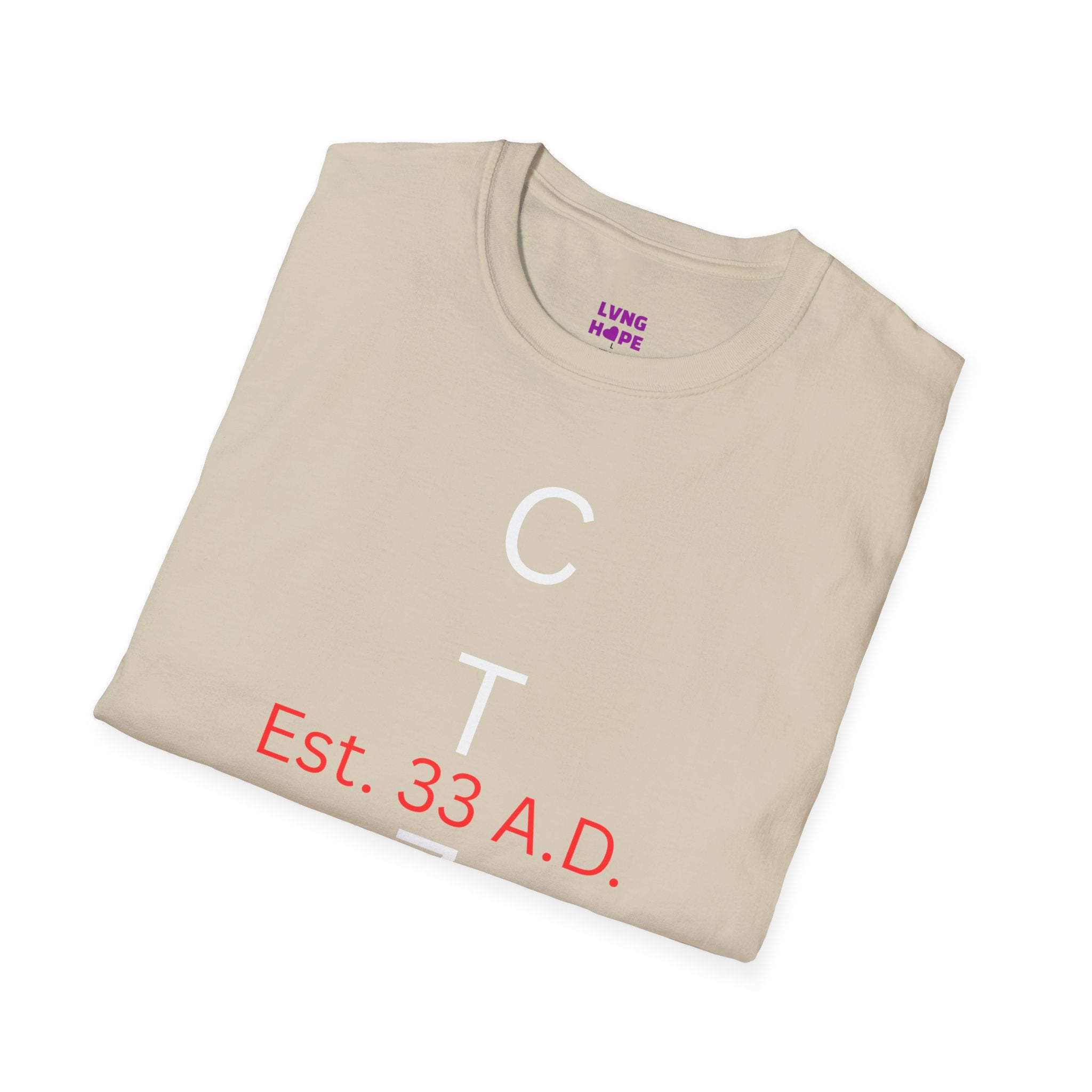 CTZN T-Shirt — CTZN Vertical Logo “Est. 33 A.D.” Graphic Tee