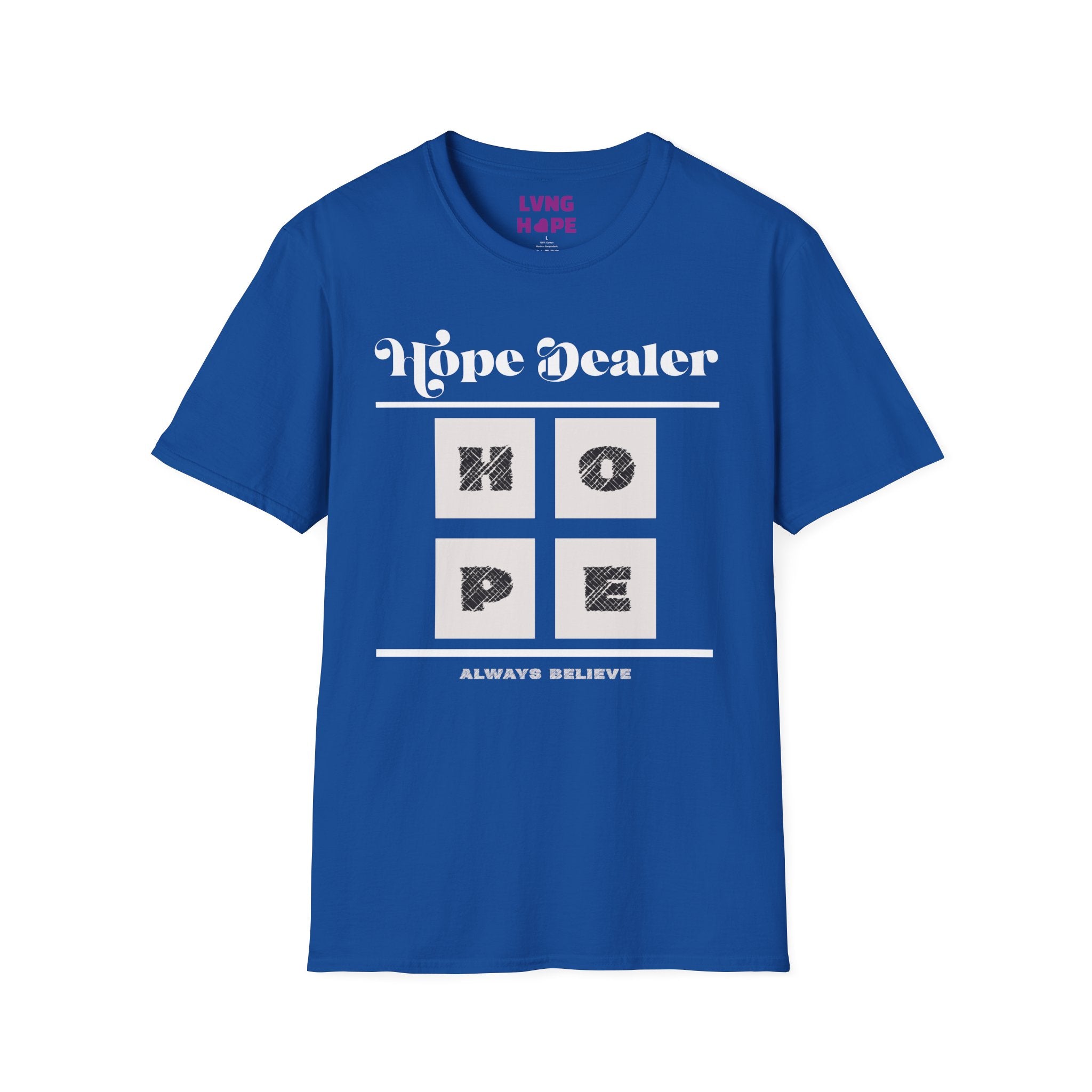 Hope Dealer Graphic Tee — Unisex "HOPE" Inspirational Faith T-Shirt