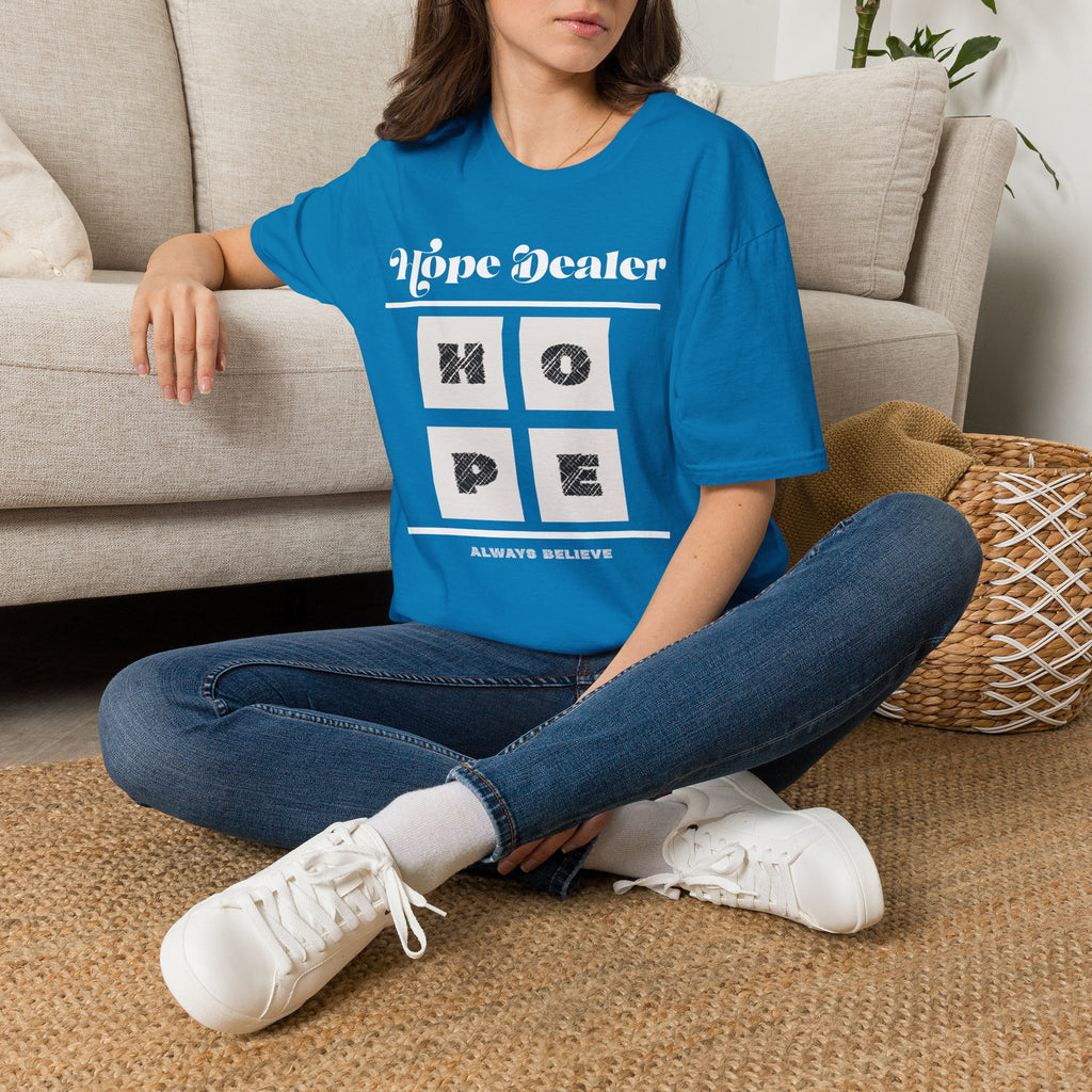 Hope Dealer Graphic Tee — Unisex "HOPE" Inspirational Faith T-Shirt