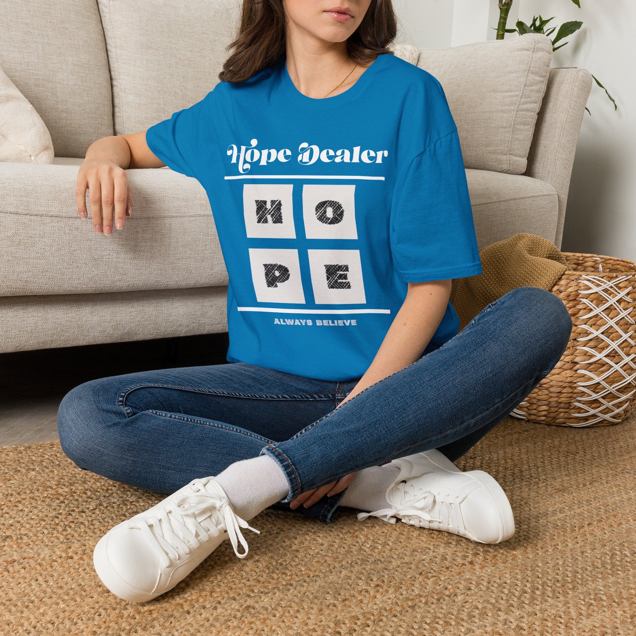 Hope Dealer Graphic Tee — Unisex "HOPE" Inspirational Faith T-Shirt
