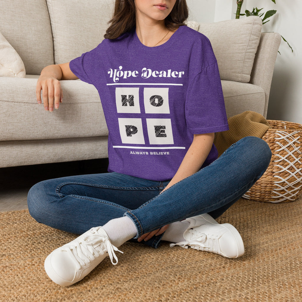 Hope Dealer Graphic Tee — Unisex "HOPE" Inspirational Faith T-Shirt