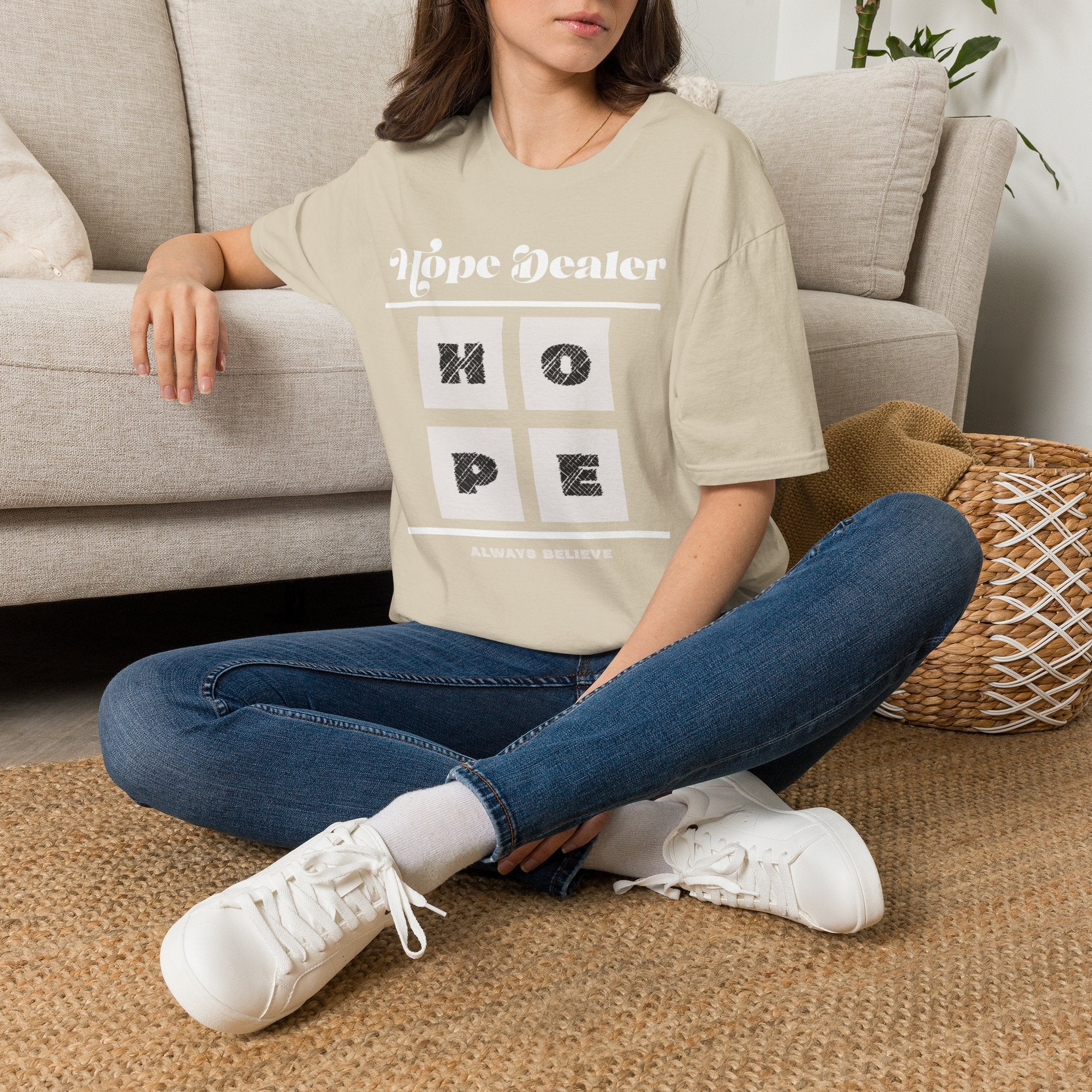 Hope Dealer Graphic Tee — Unisex "HOPE" Inspirational Faith T-Shirt