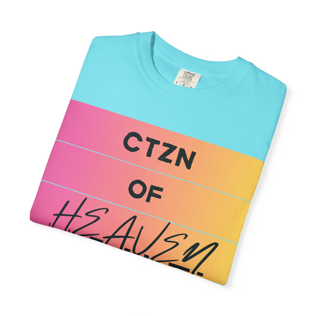 CTZN of Heaven Graphic T-Shirt — Sunset Gradient Faith Tee