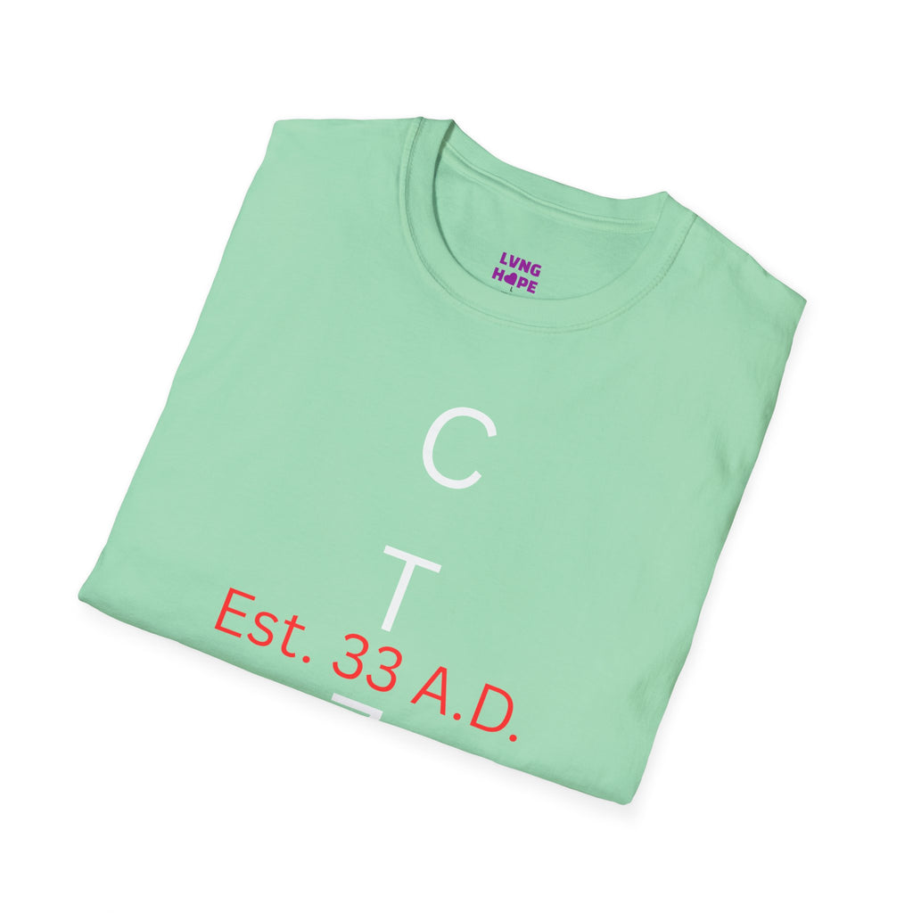 CTZN T-Shirt — CTZN Vertical Logo “Est. 33 A.D.” Graphic Tee