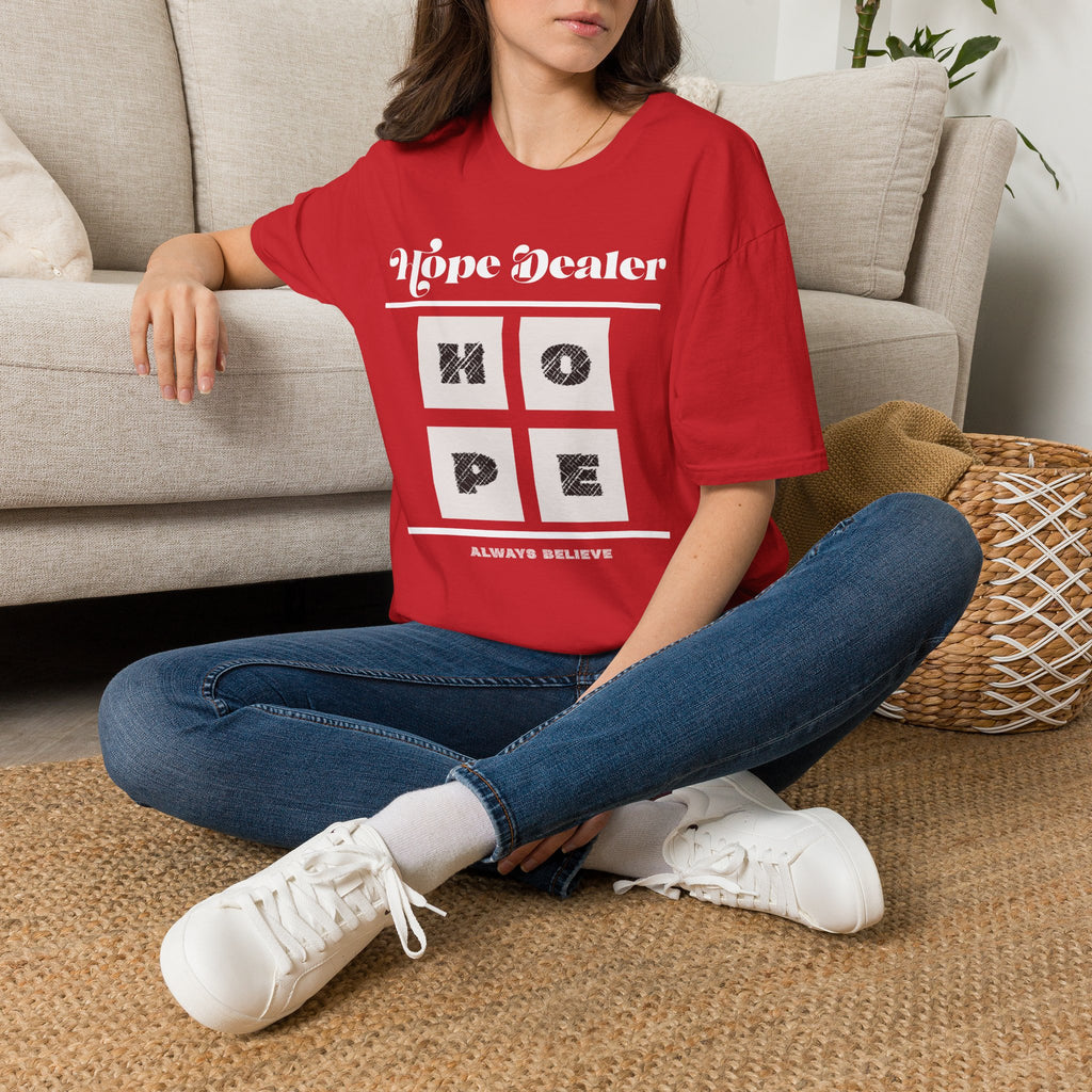 Hope Dealer Graphic Tee — Unisex "HOPE" Inspirational Faith T-Shirt