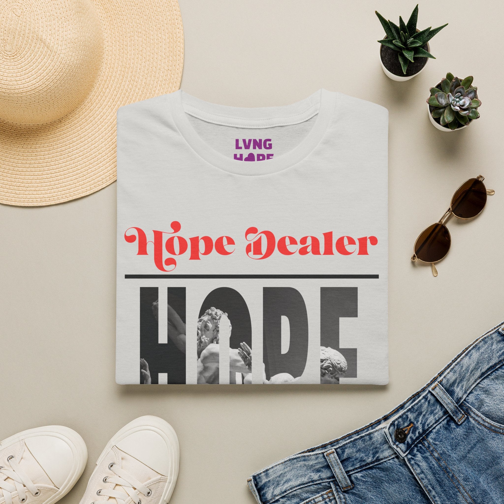 Hope Dealer T-Shirt — Unisex 'Hope' Graphic Tee with Retro Script