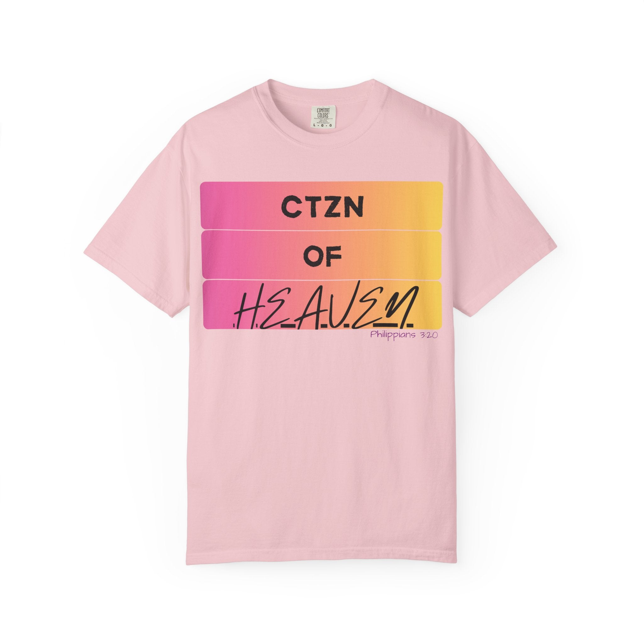 CTZN of Heaven Graphic T-Shirt — Sunset Gradient Faith Tee