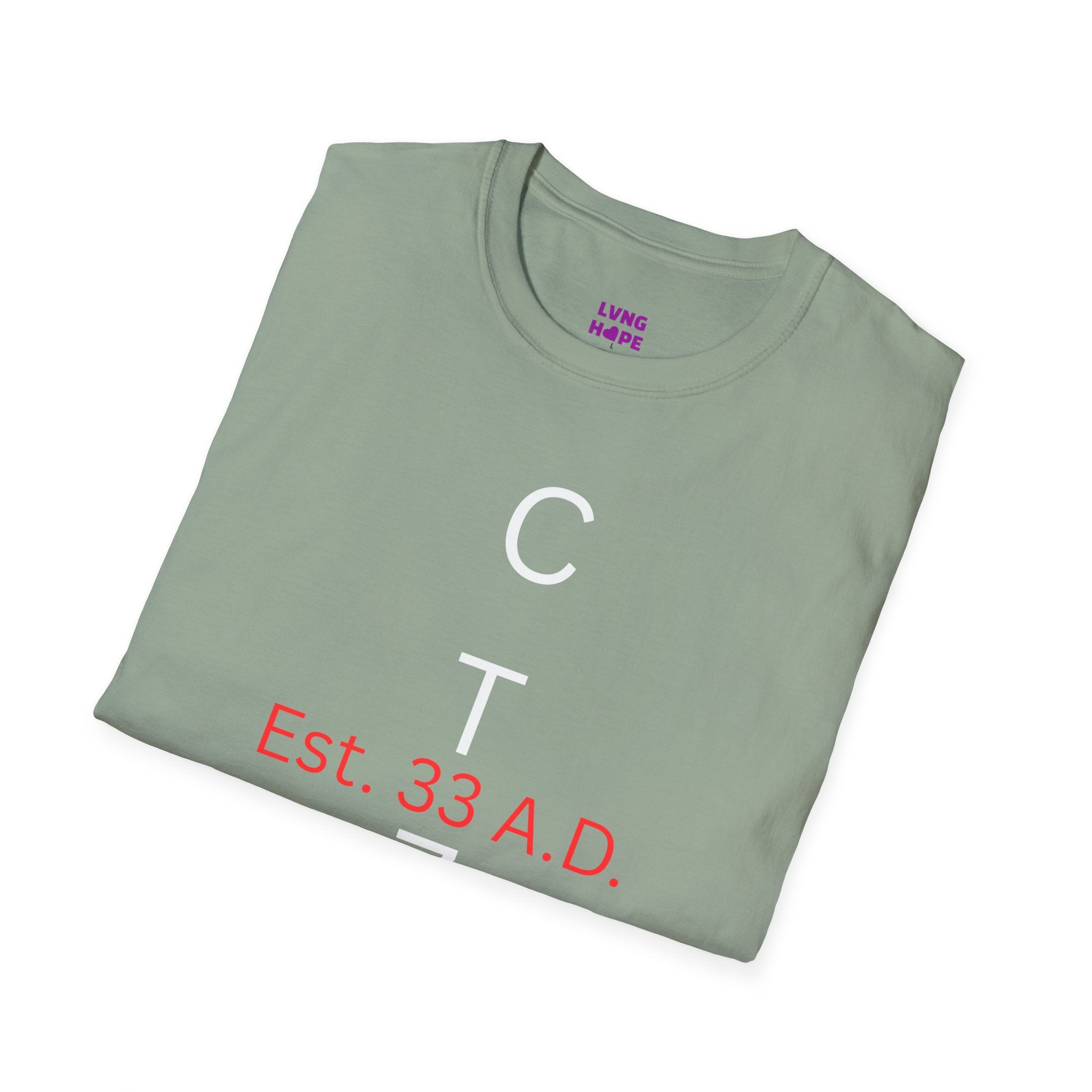 CTZN T-Shirt — CTZN Vertical Logo “Est. 33 A.D.” Graphic Tee