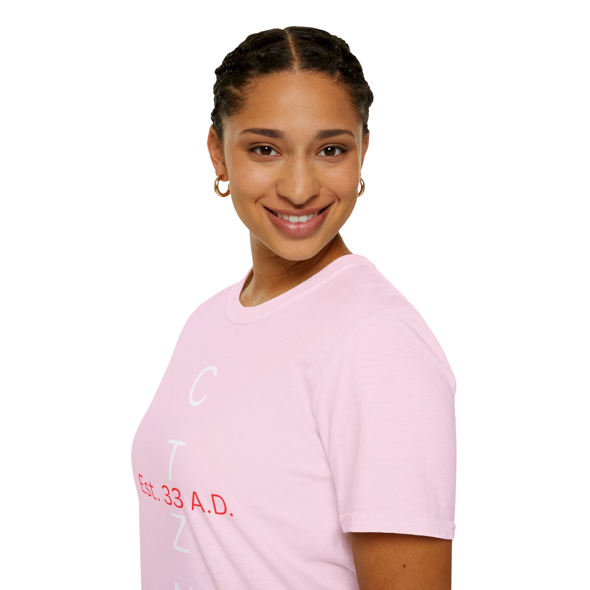 CTZN T-Shirt — CTZN Vertical Logo “Est. 33 A.D.” Graphic Tee