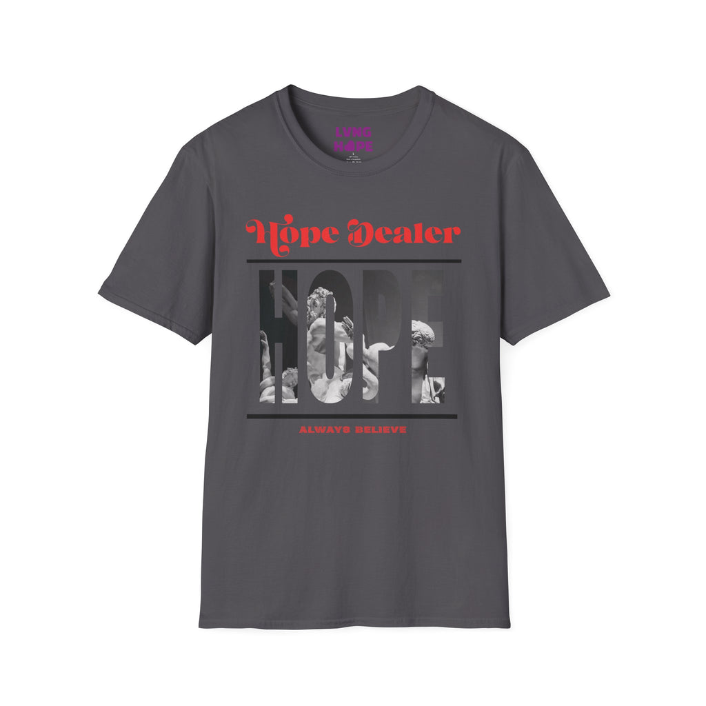 Hope Dealer T-Shirt — Unisex 'Hope' Graphic Tee with Retro Script