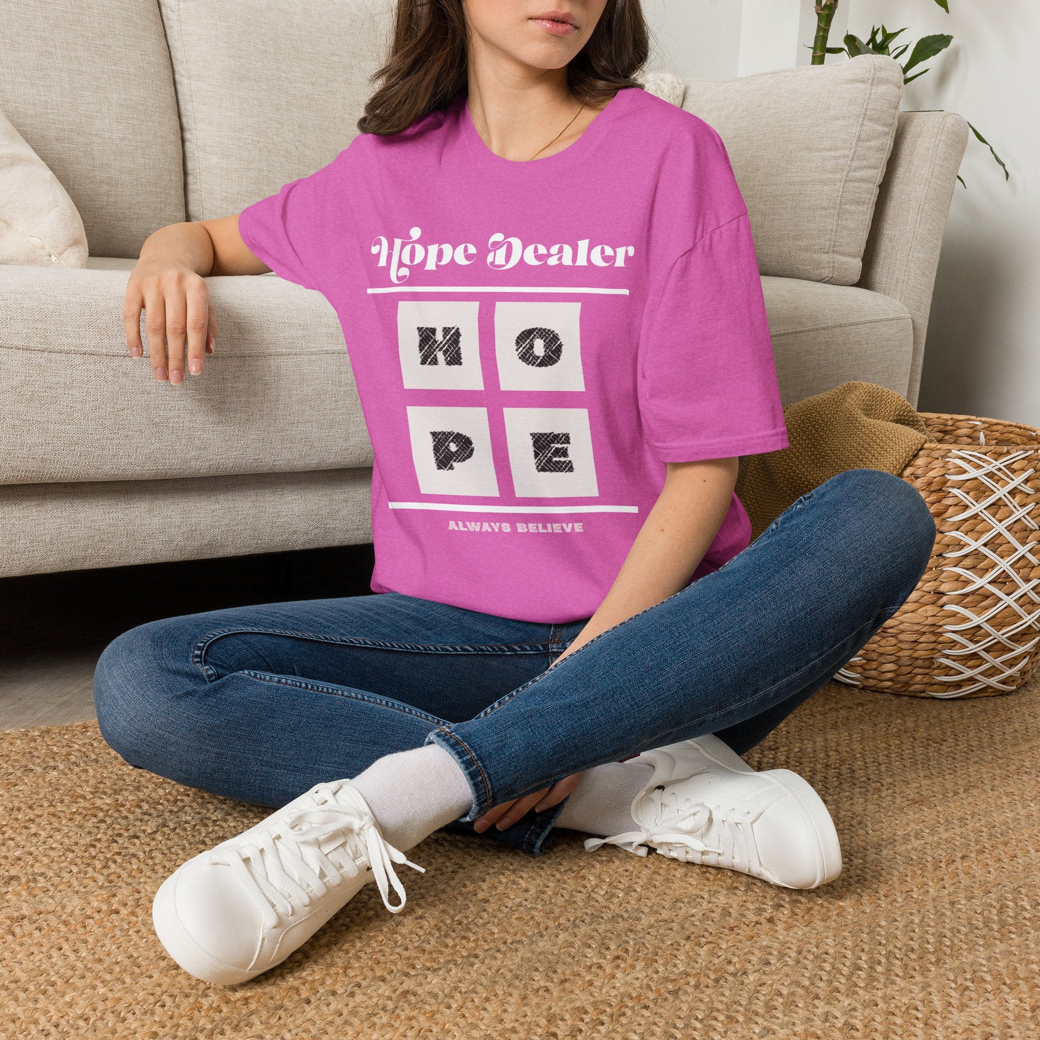 Hope Dealer Graphic Tee — Unisex "HOPE" Inspirational Faith T-Shirt