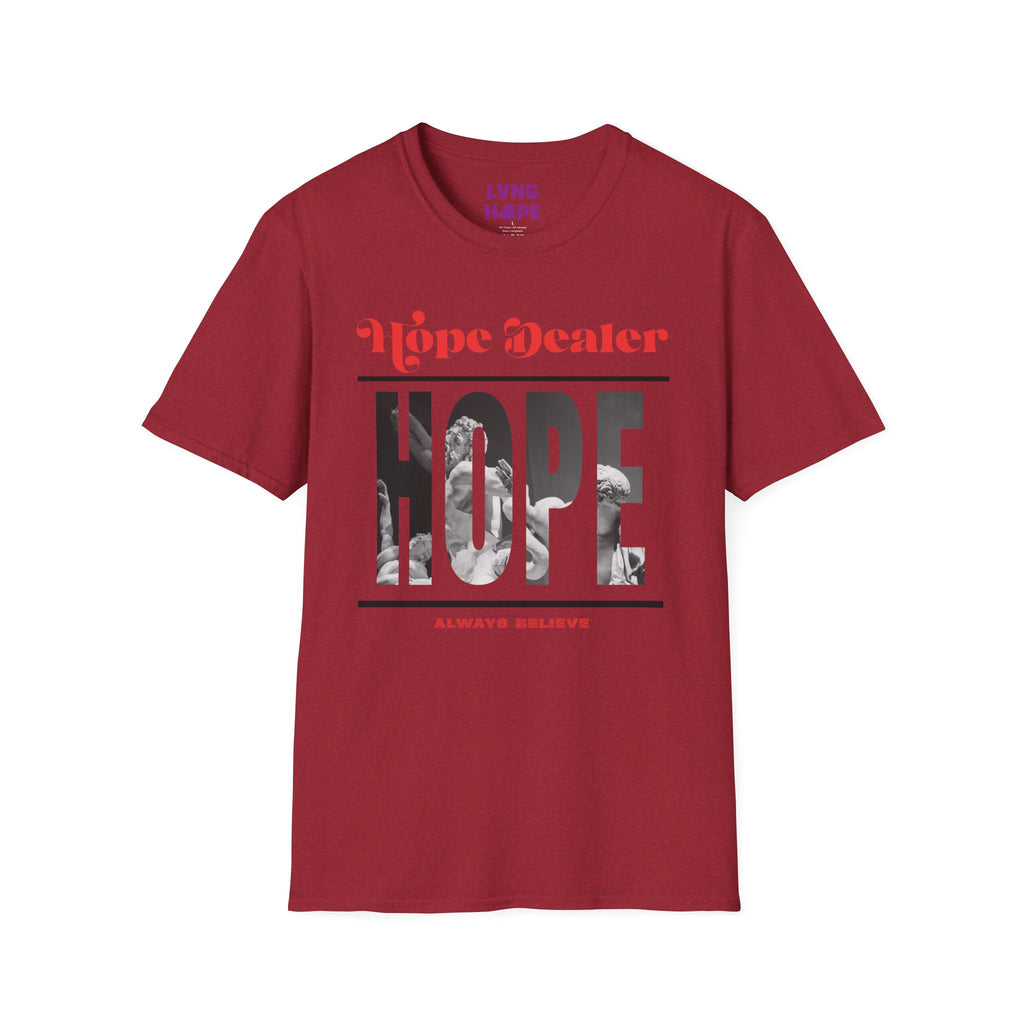 Hope Dealer T-Shirt — Unisex 'Hope' Graphic Tee with Retro Script