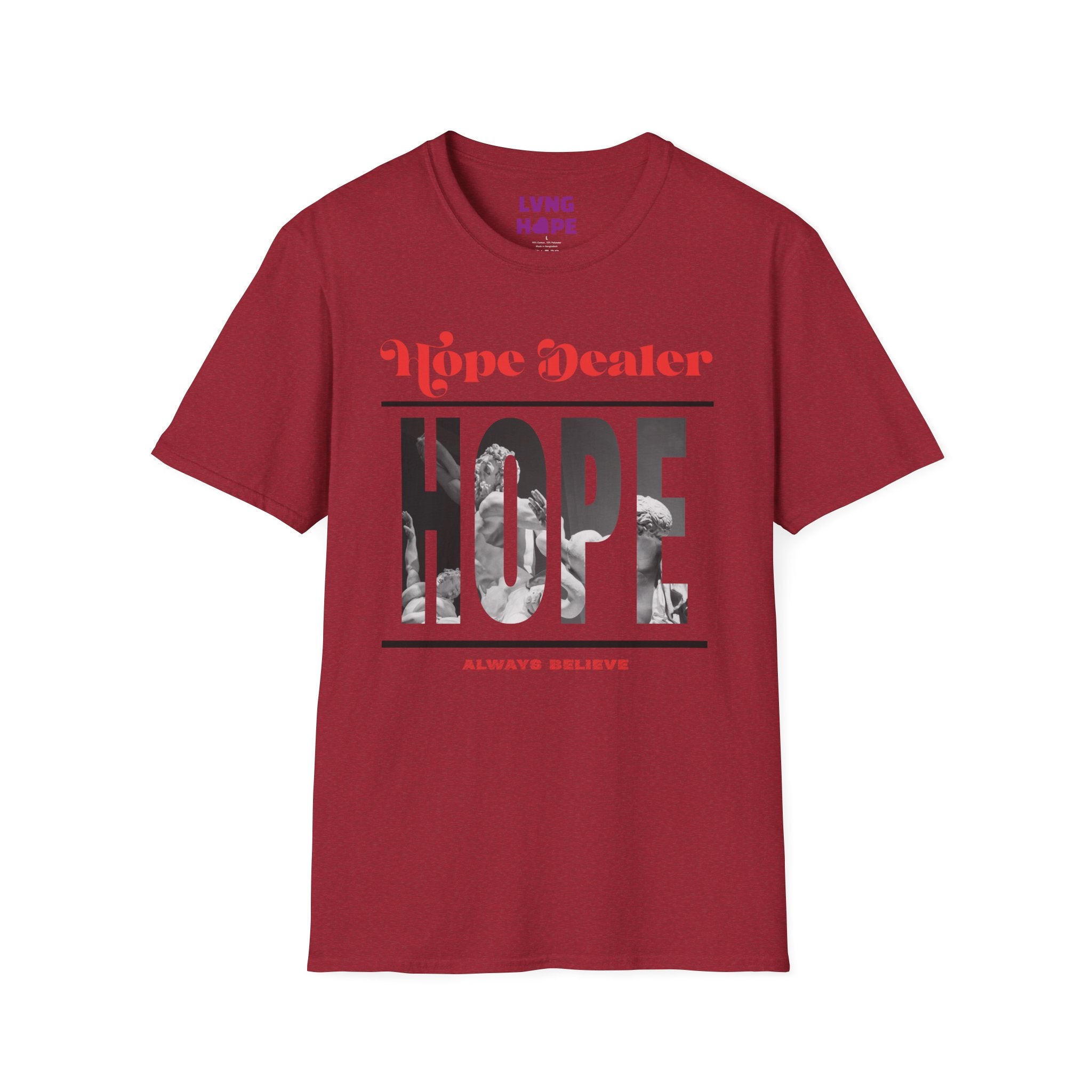 Hope Dealer T-Shirt — Unisex 'Hope' Graphic Tee with Retro Script