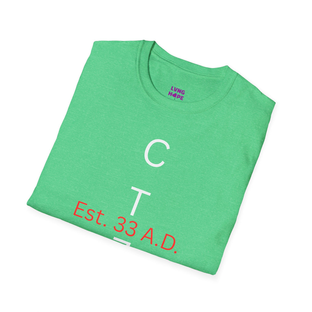 CTZN T-Shirt — CTZN Vertical Logo “Est. 33 A.D.” Graphic Tee