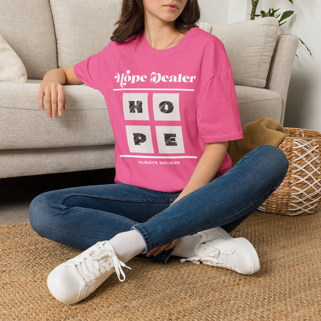 Hope Dealer Graphic Tee — Unisex "HOPE" Inspirational Faith T-Shirt