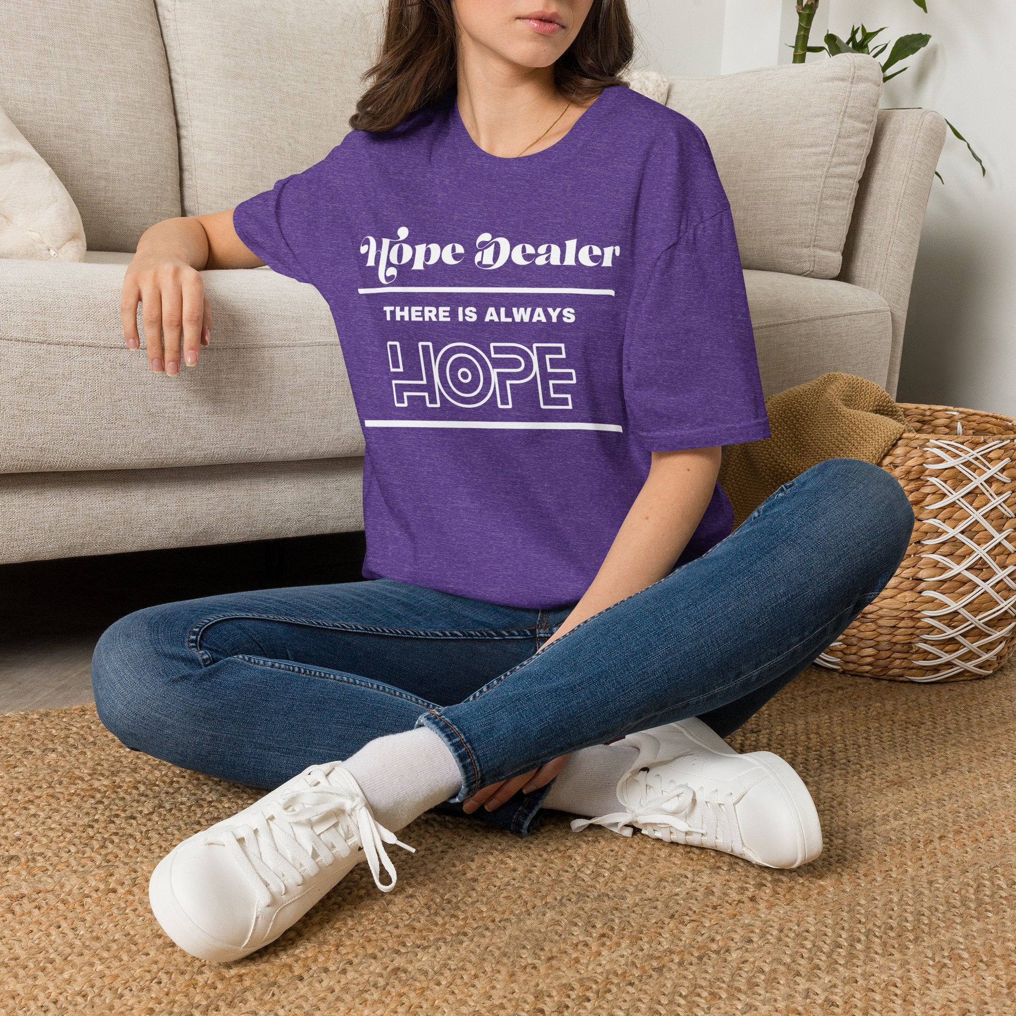Hope Dealer T-Shirt — Unisex “There Is Always Hope” Inspirational Graphic T-Shirt
