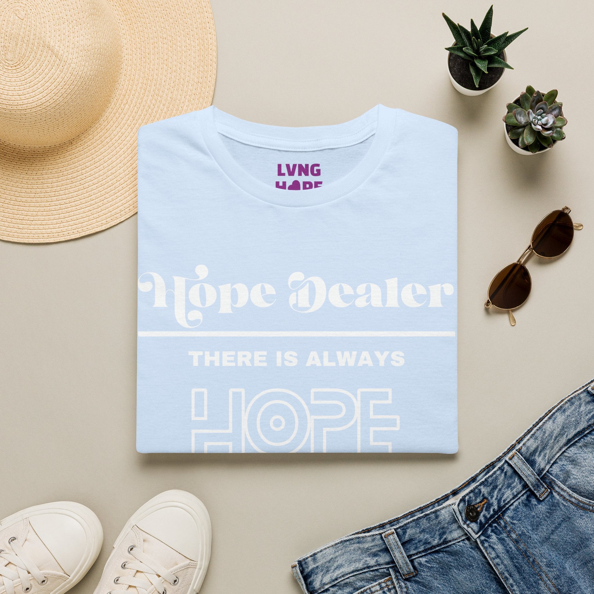 Hope Dealer T-Shirt — Unisex “There Is Always Hope” Inspirational Graphic T-Shirt