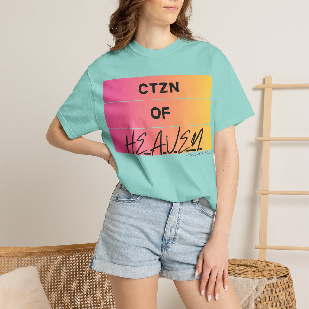 CTZN of Heaven Graphic T-Shirt — Sunset Gradient Faith Tee