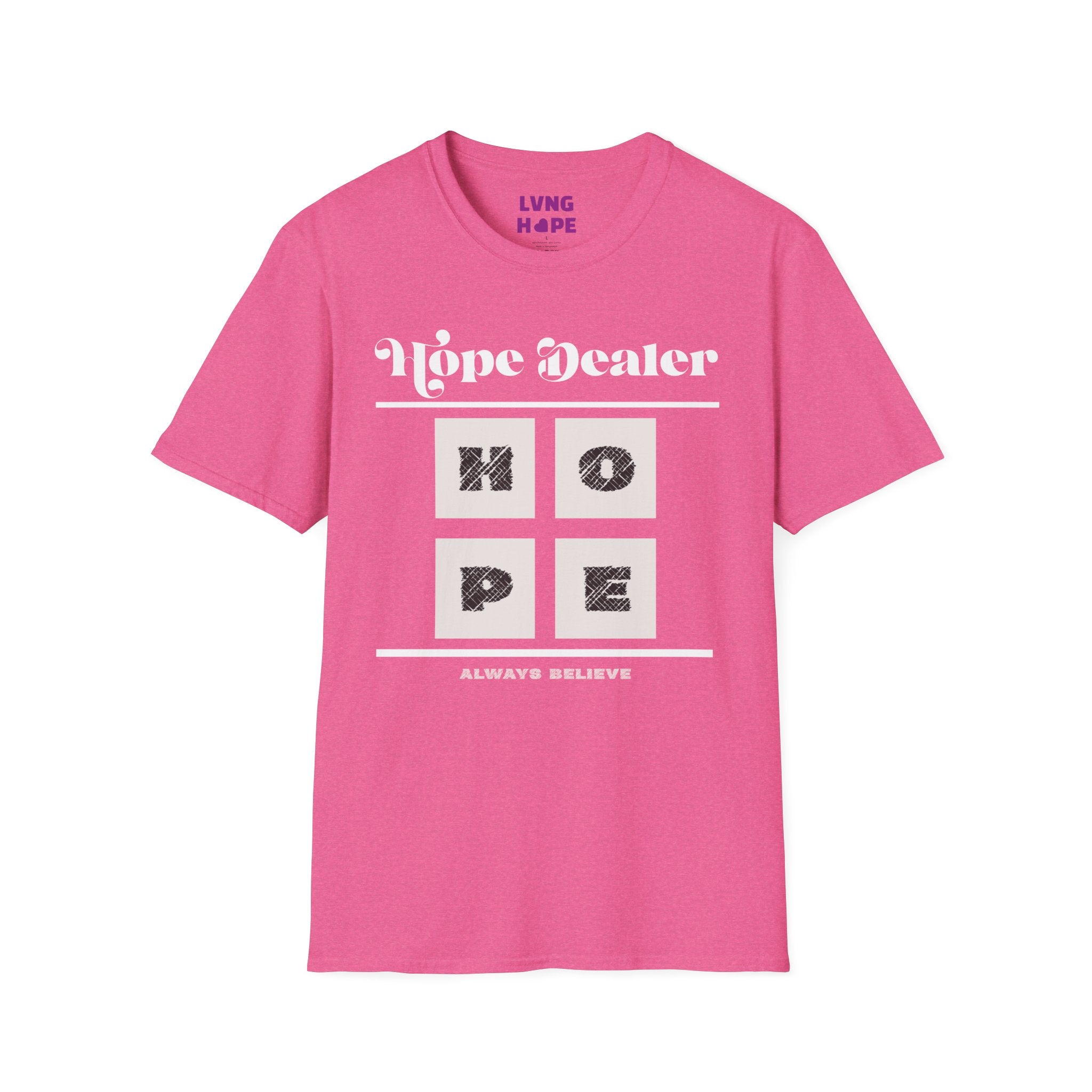 Hope Dealer Graphic Tee — Unisex "HOPE" Inspirational Faith T-Shirt