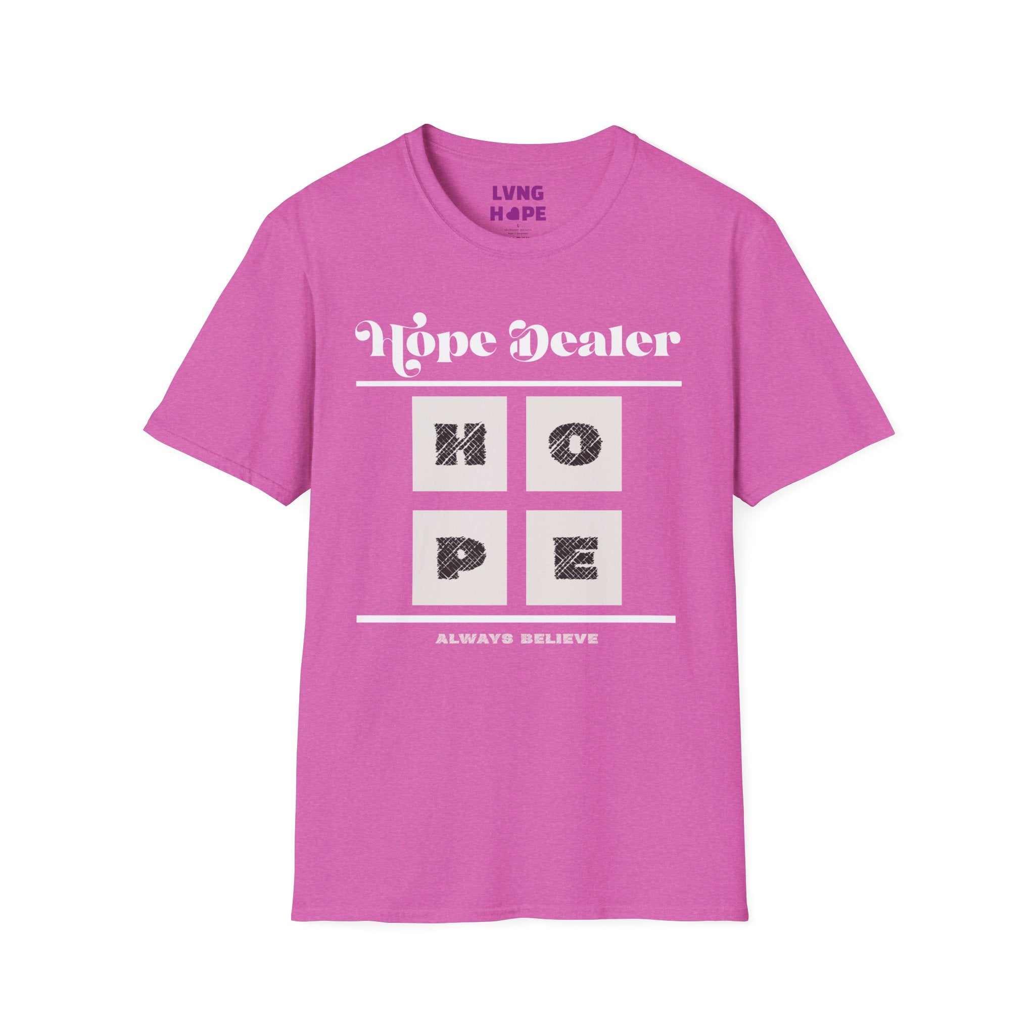 Hope Dealer Graphic Tee — Unisex "HOPE" Inspirational Faith T-Shirt