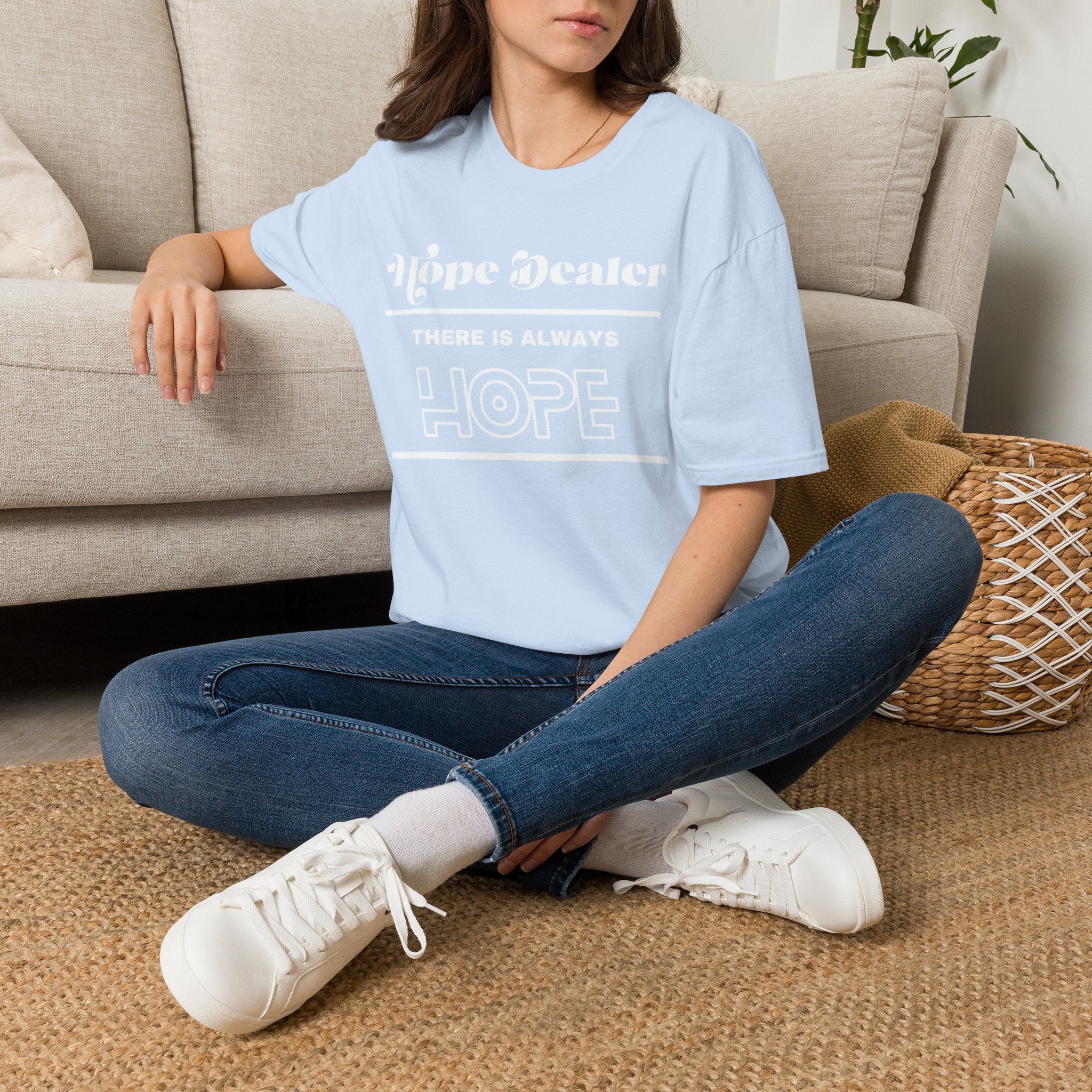 Hope Dealer T-Shirt — Unisex “There Is Always Hope” Inspirational Graphic T-Shirt