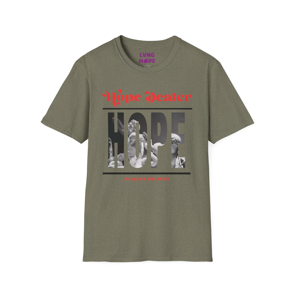 Hope Dealer T-Shirt — Unisex 'Hope' Graphic Tee with Retro Script