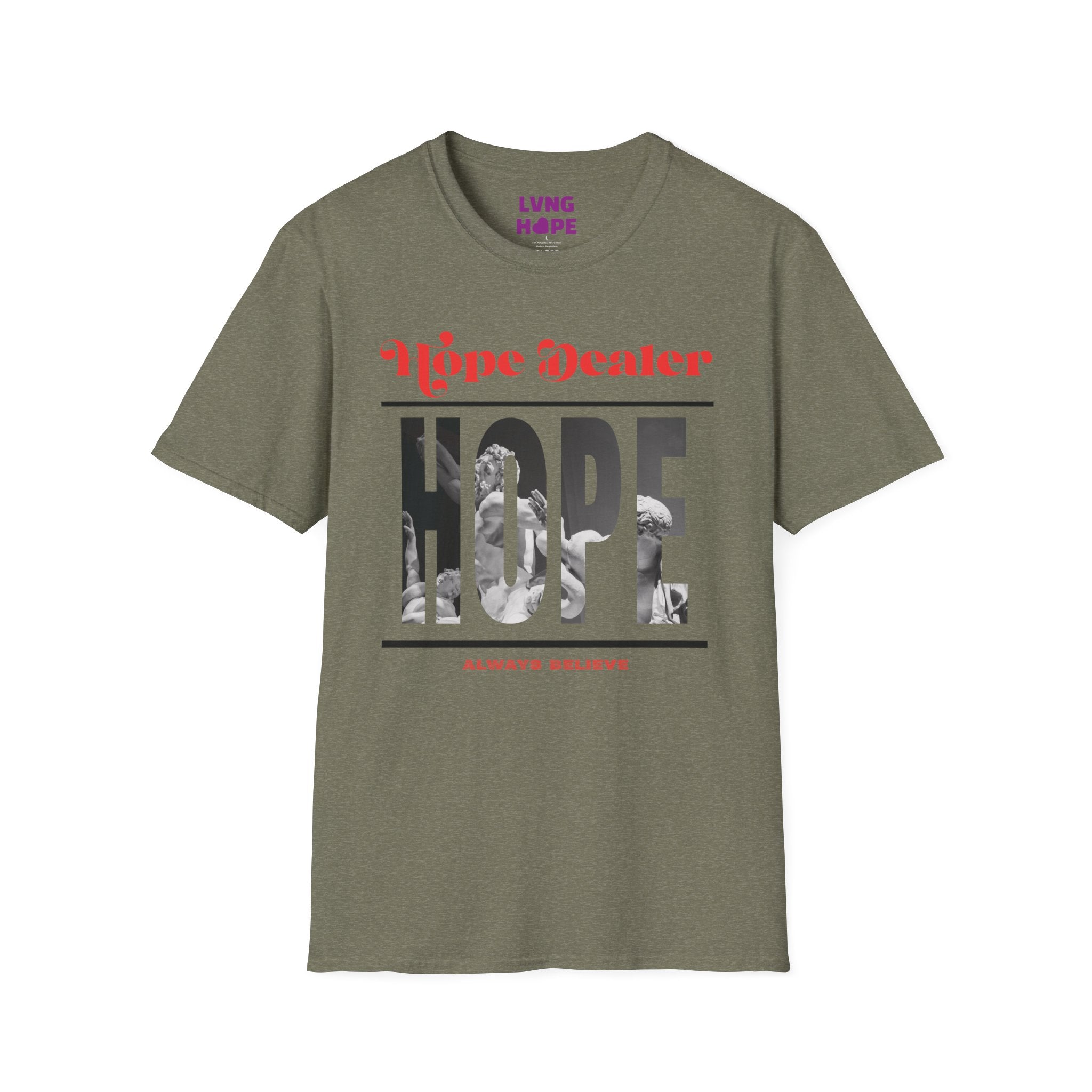 Hope Dealer T-Shirt — Unisex 'Hope' Graphic Tee with Retro Script