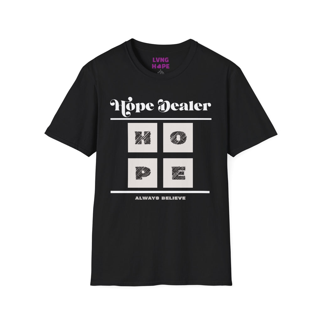 Hope Dealer Graphic Tee — Unisex "HOPE" Inspirational Faith T-Shirt