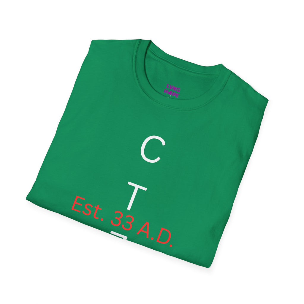 CTZN T-Shirt — CTZN Vertical Logo “Est. 33 A.D.” Graphic Tee