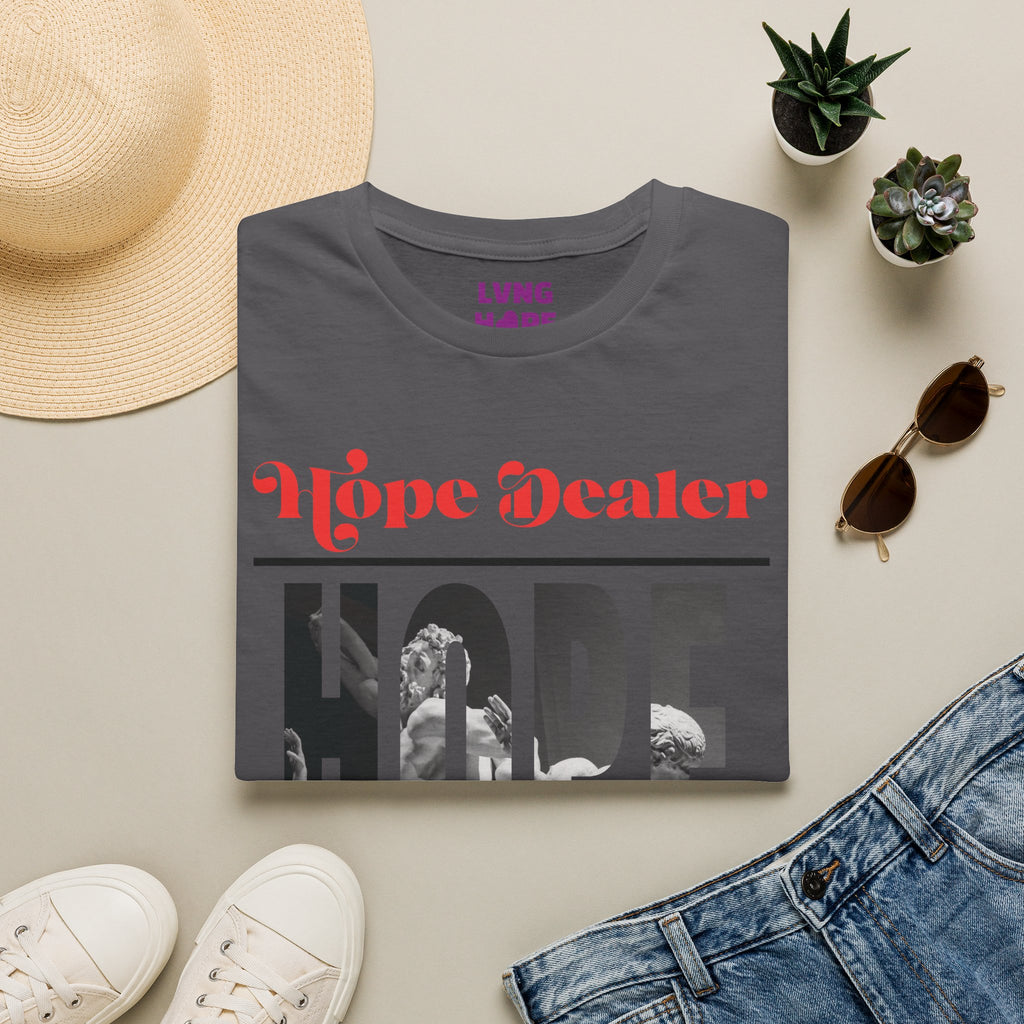 Hope Dealer T-Shirt — Unisex 'Hope' Graphic Tee with Retro Script