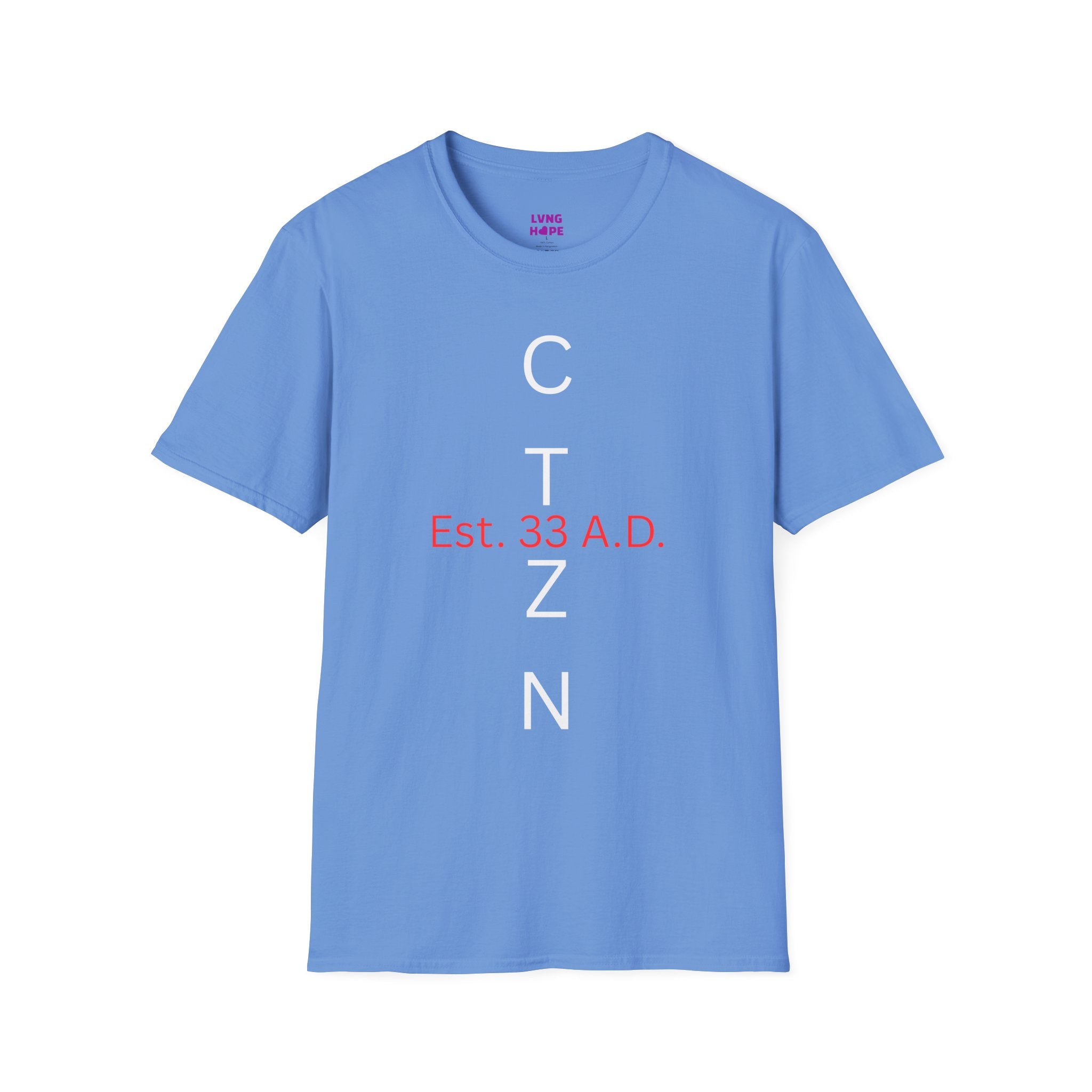 CTZN T-Shirt — CTZN Vertical Logo “Est. 33 A.D.” Graphic Tee