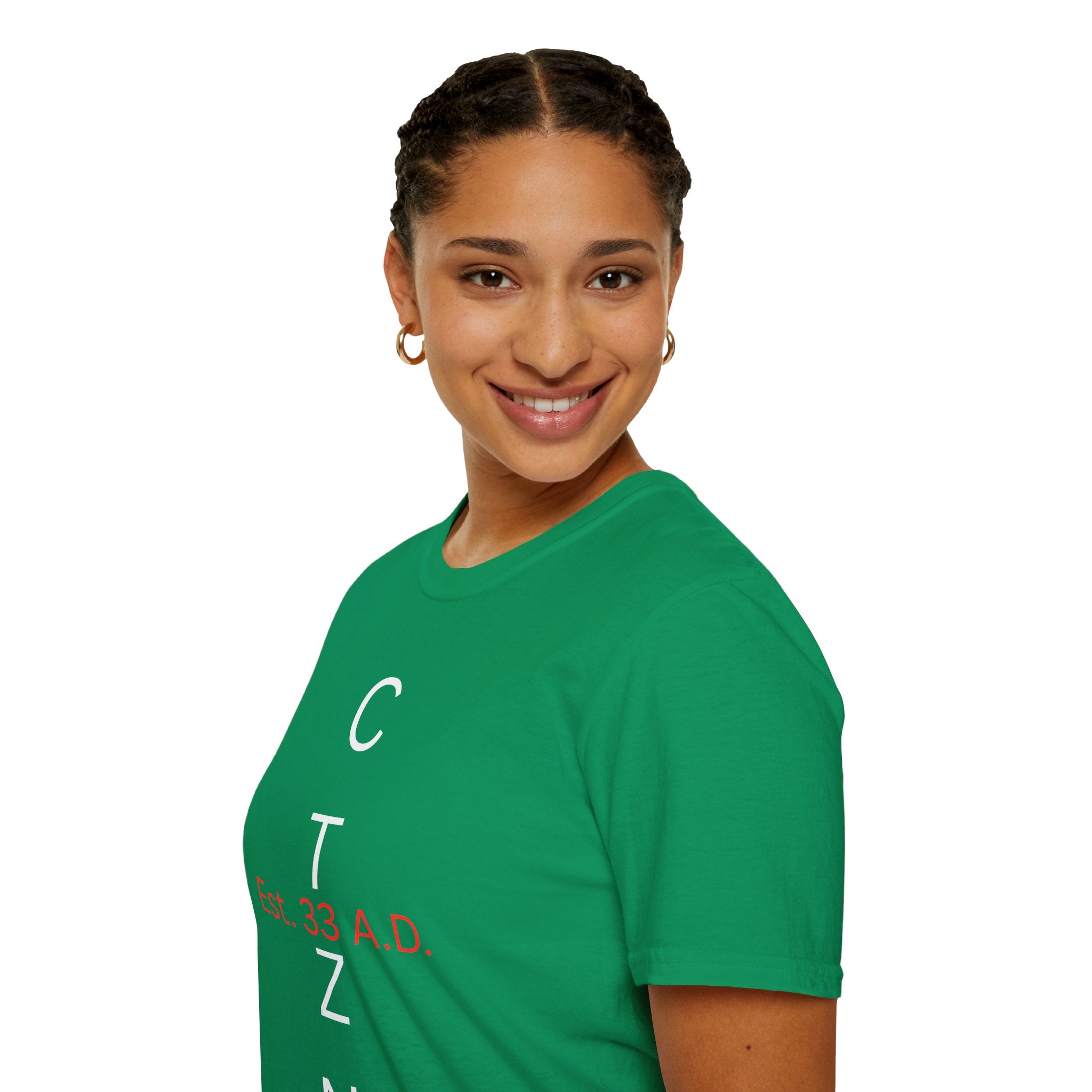 CTZN T-Shirt — CTZN Vertical Logo “Est. 33 A.D.” Graphic Tee
