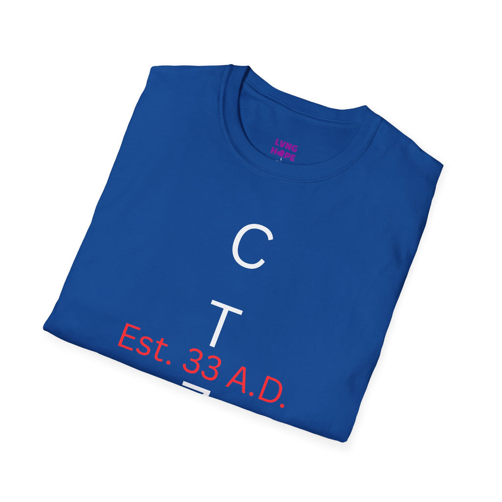 CTZN T-Shirt — CTZN Vertical Logo “Est. 33 A.D.” Graphic Tee