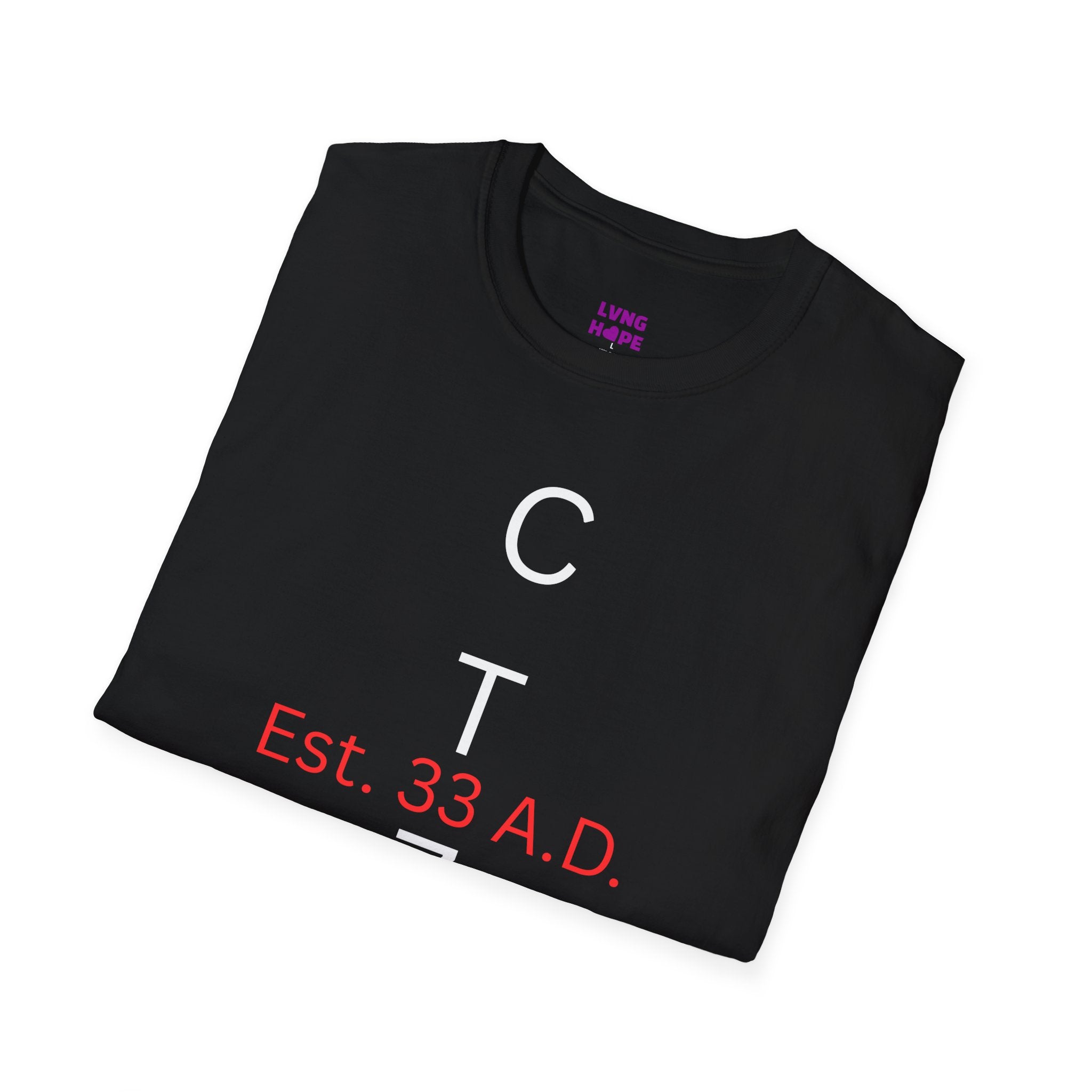 CTZN T-Shirt — CTZN Vertical Logo “Est. 33 A.D.” Graphic Tee