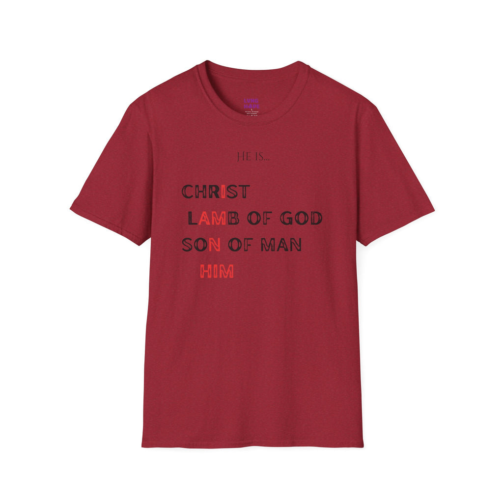 Christian Graphic T‑Shirt — Unisex "He Is... "