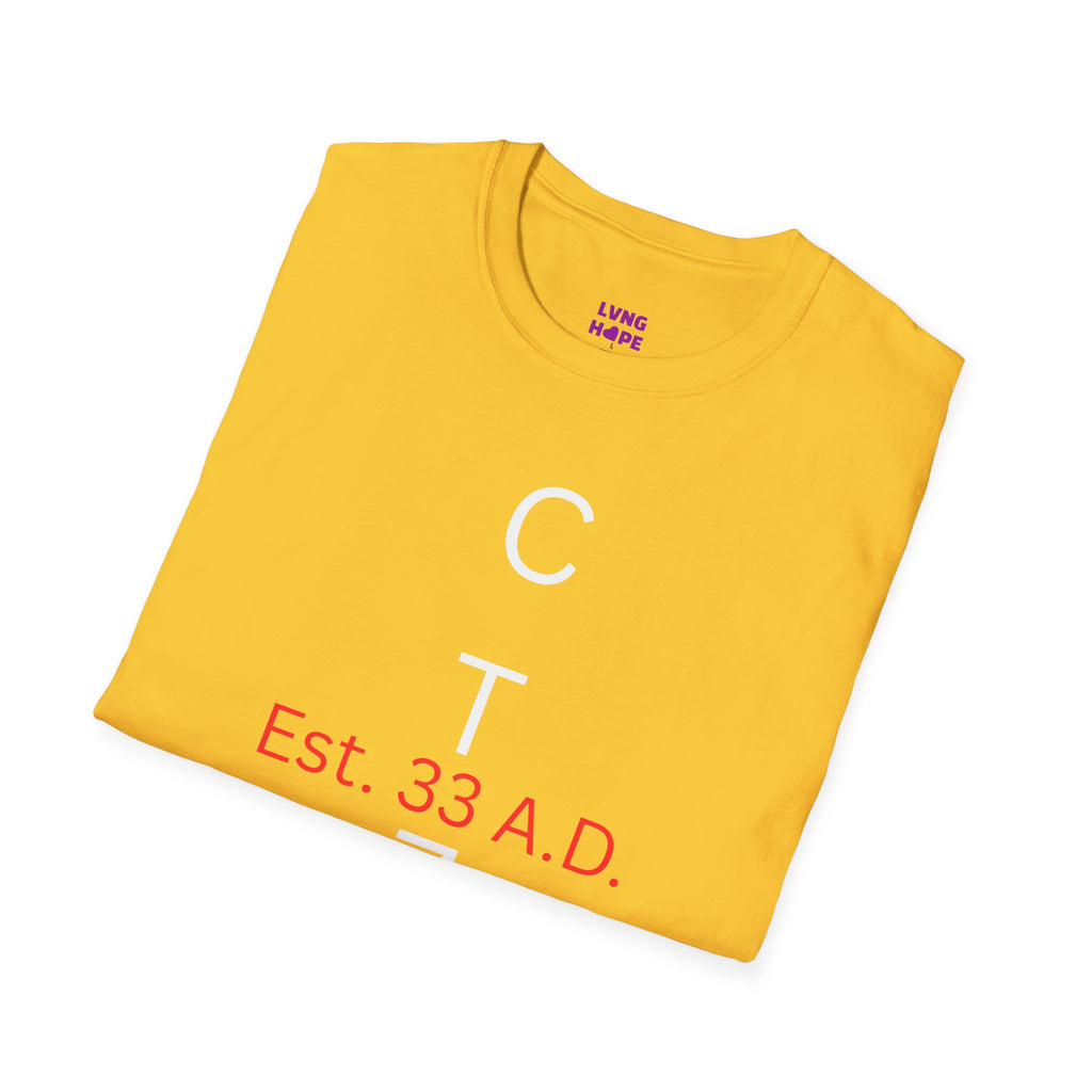 CTZN T-Shirt — CTZN Vertical Logo “Est. 33 A.D.” Graphic Tee