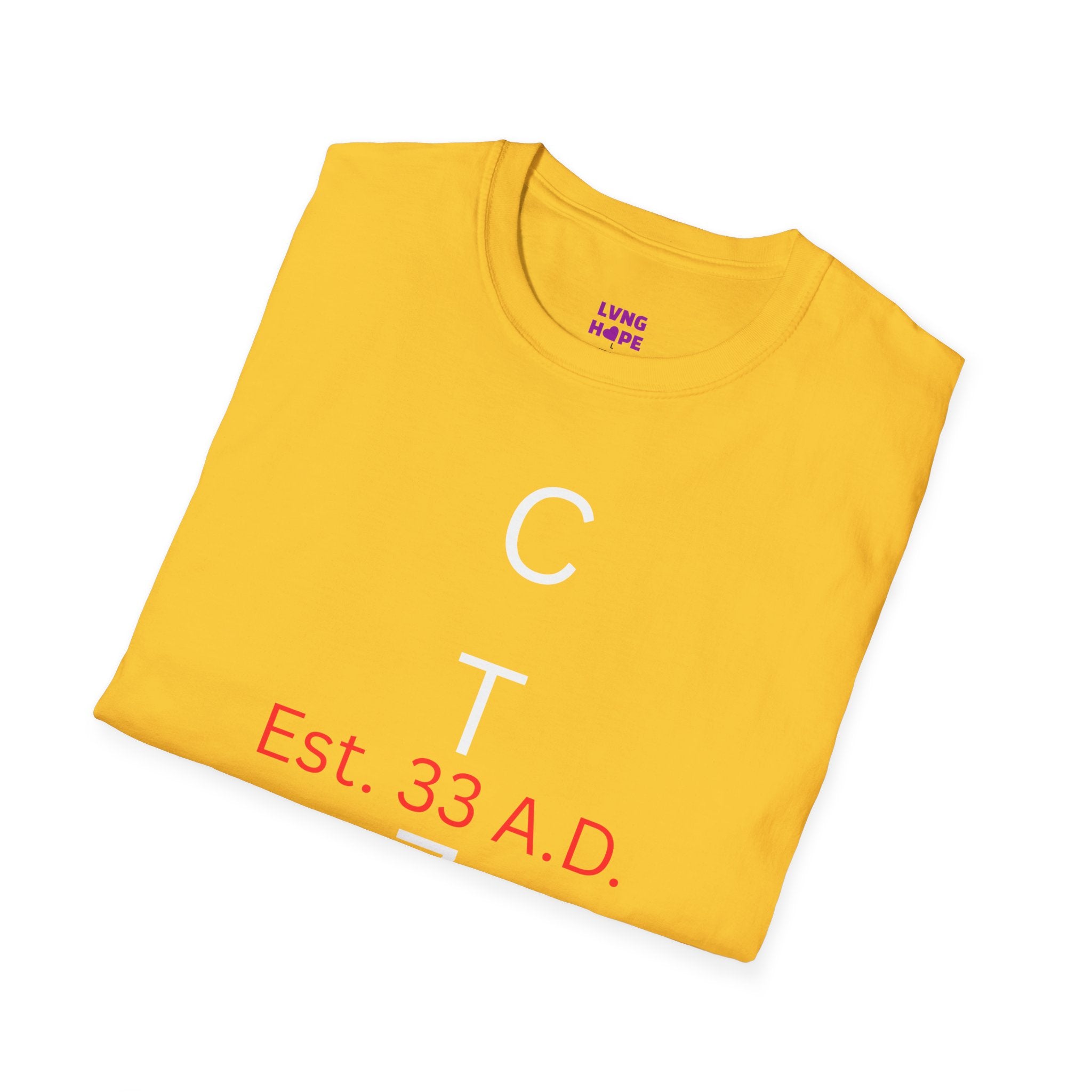 CTZN T-Shirt — CTZN Vertical Logo “Est. 33 A.D.” Graphic Tee