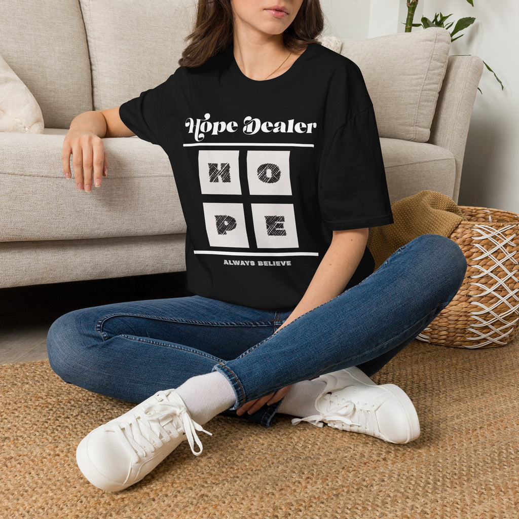 Hope Dealer Graphic Tee — Unisex "HOPE" Inspirational Faith T-Shirt