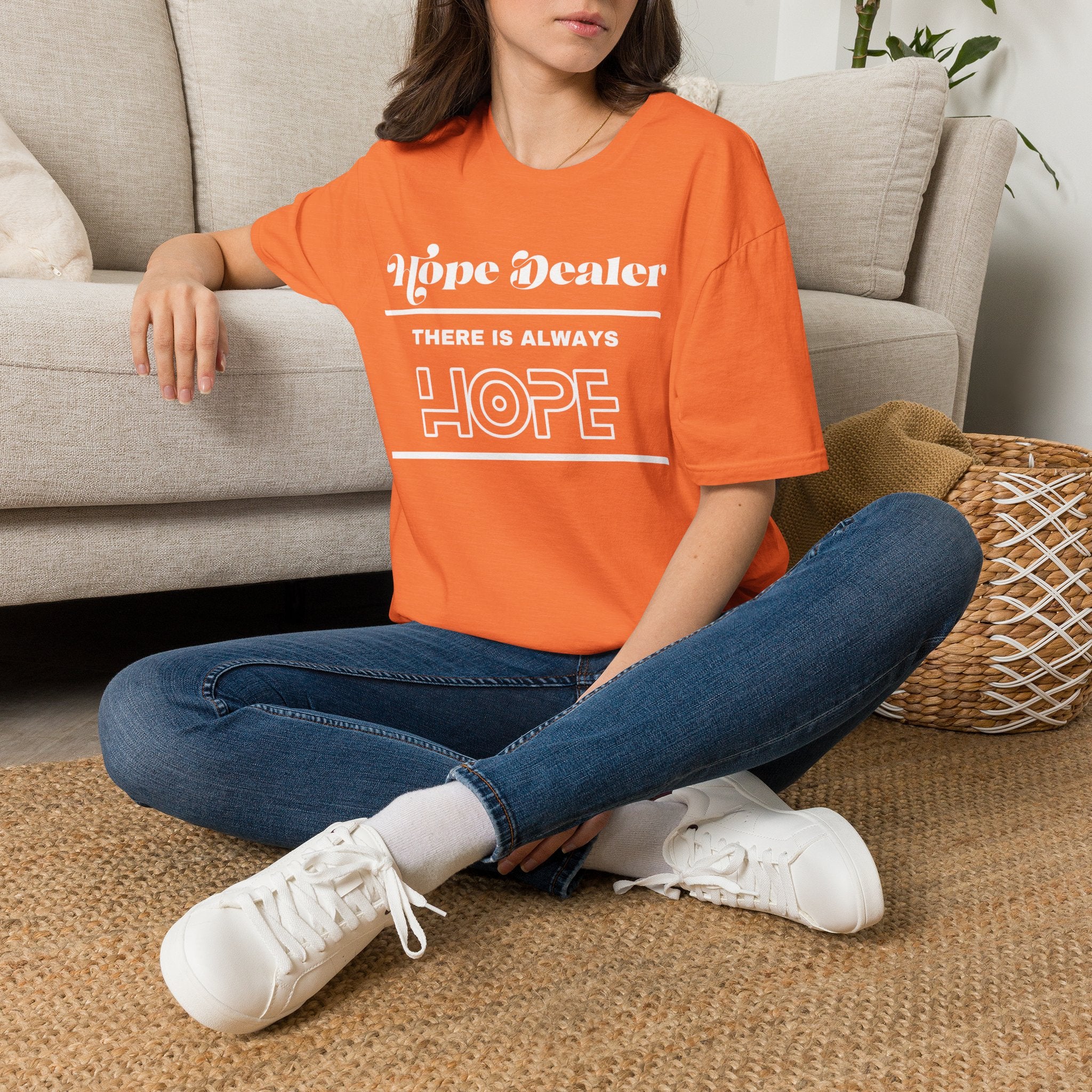 Hope Dealer T-Shirt — Unisex “There Is Always Hope” Inspirational Graphic T-Shirt