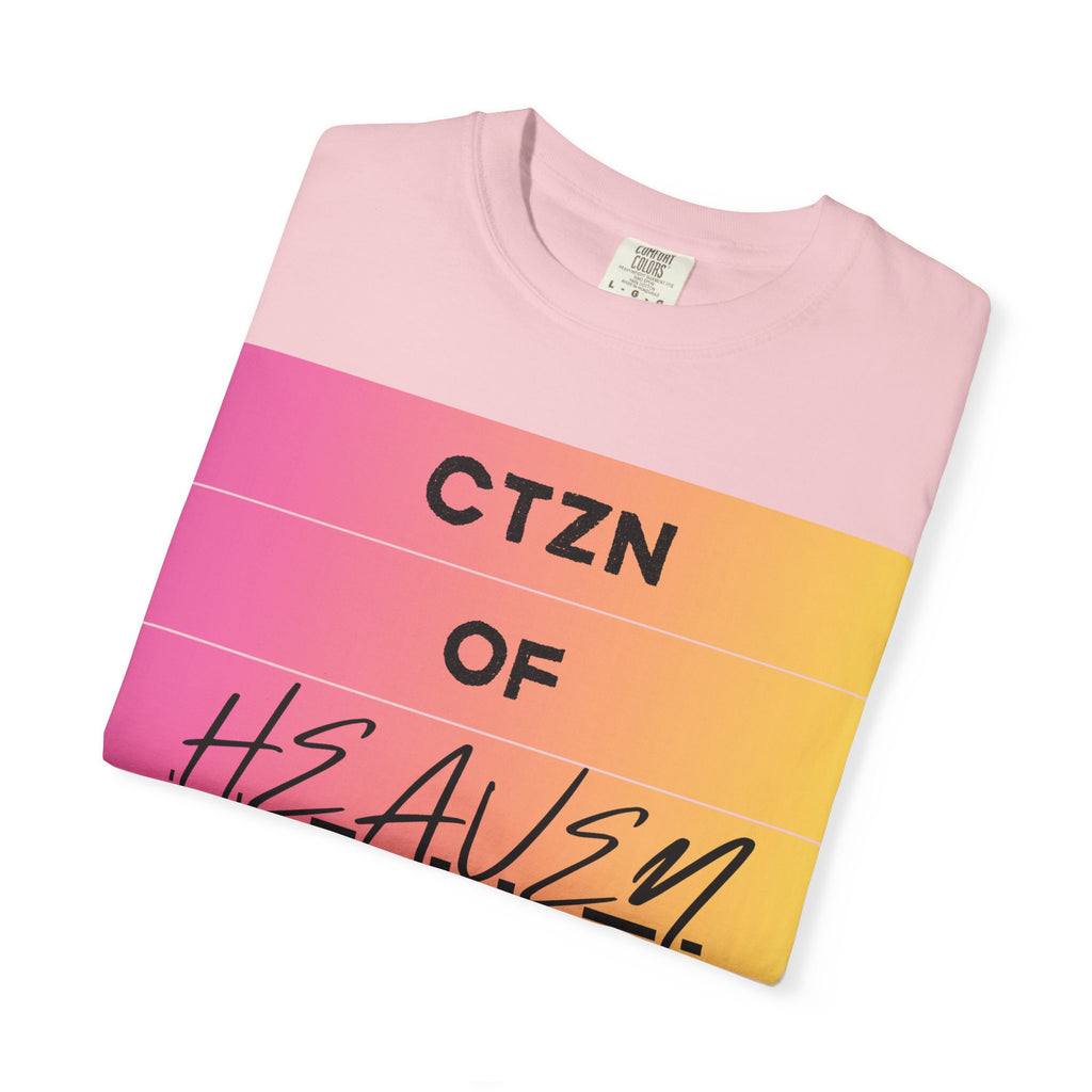 CTZN of Heaven Graphic T-Shirt — Sunset Gradient Faith Tee