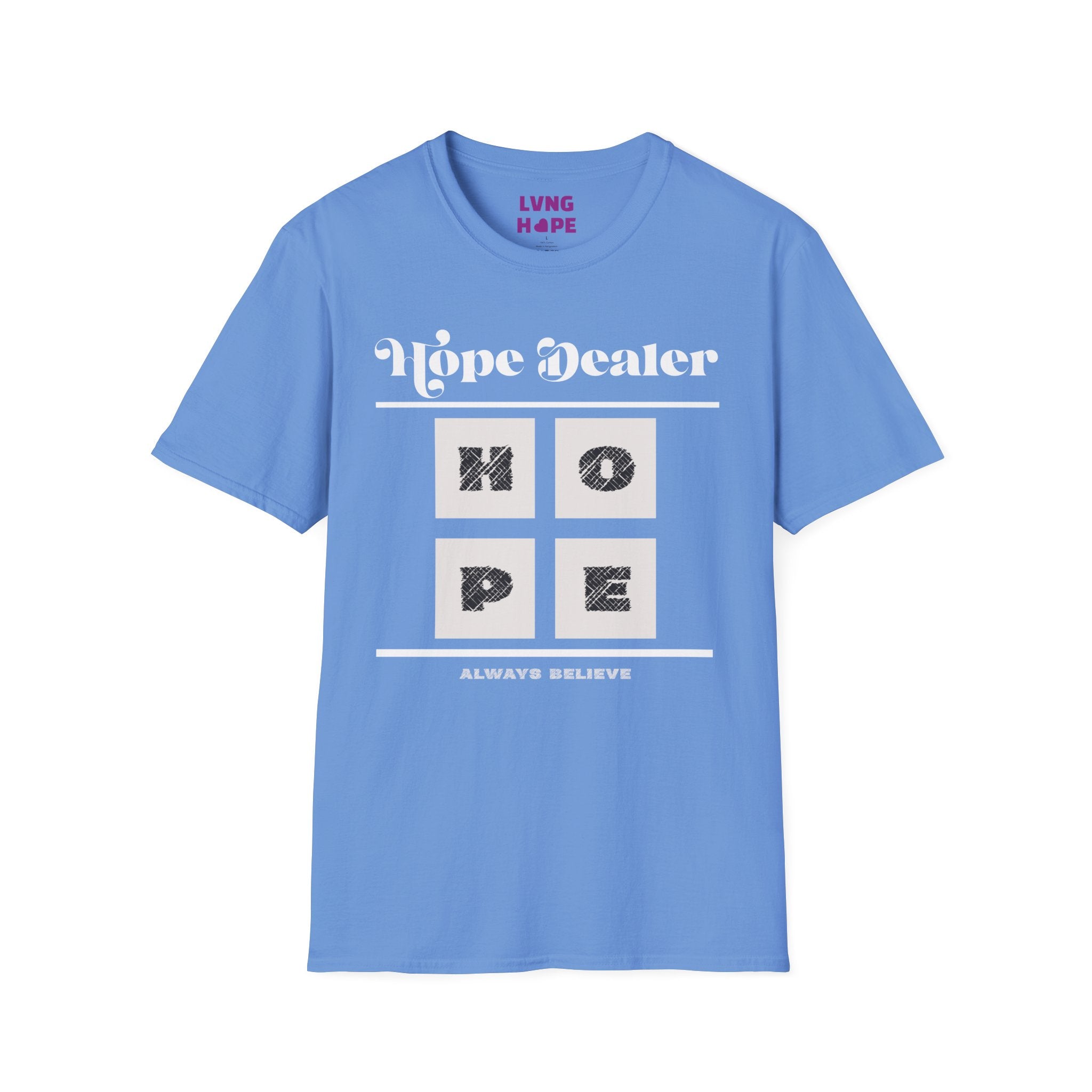 Hope Dealer Graphic Tee — Unisex "HOPE" Inspirational Faith T-Shirt