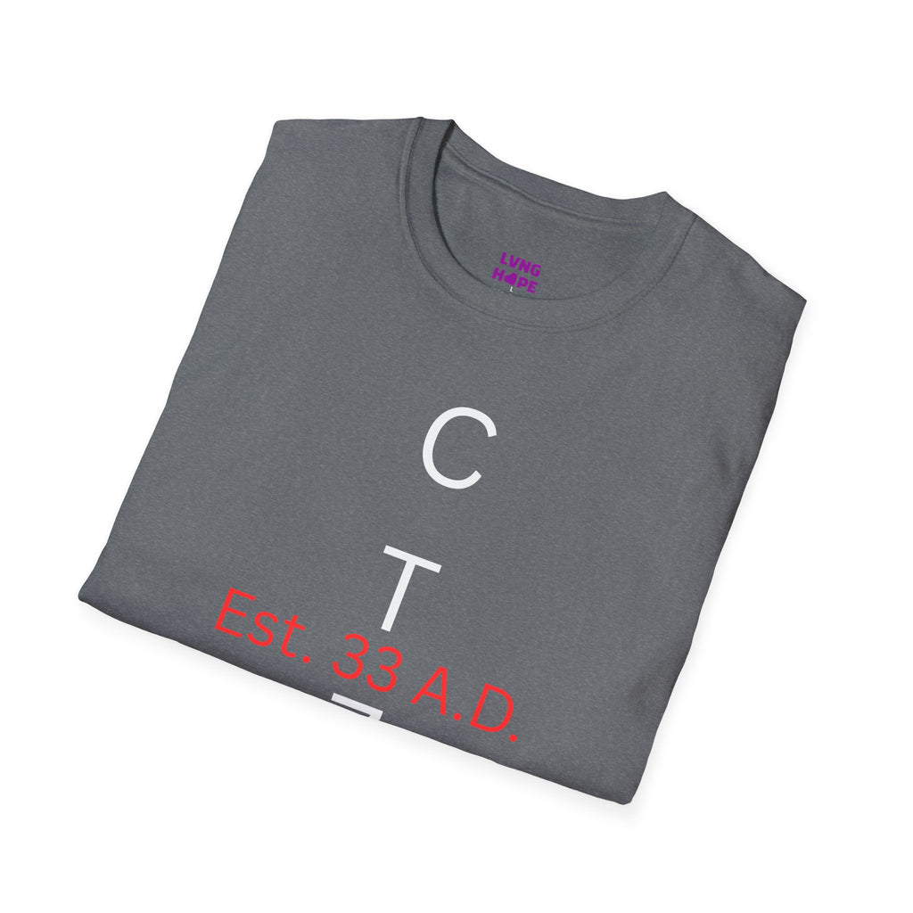 CTZN T-Shirt — CTZN Vertical Logo “Est. 33 A.D.” Graphic Tee