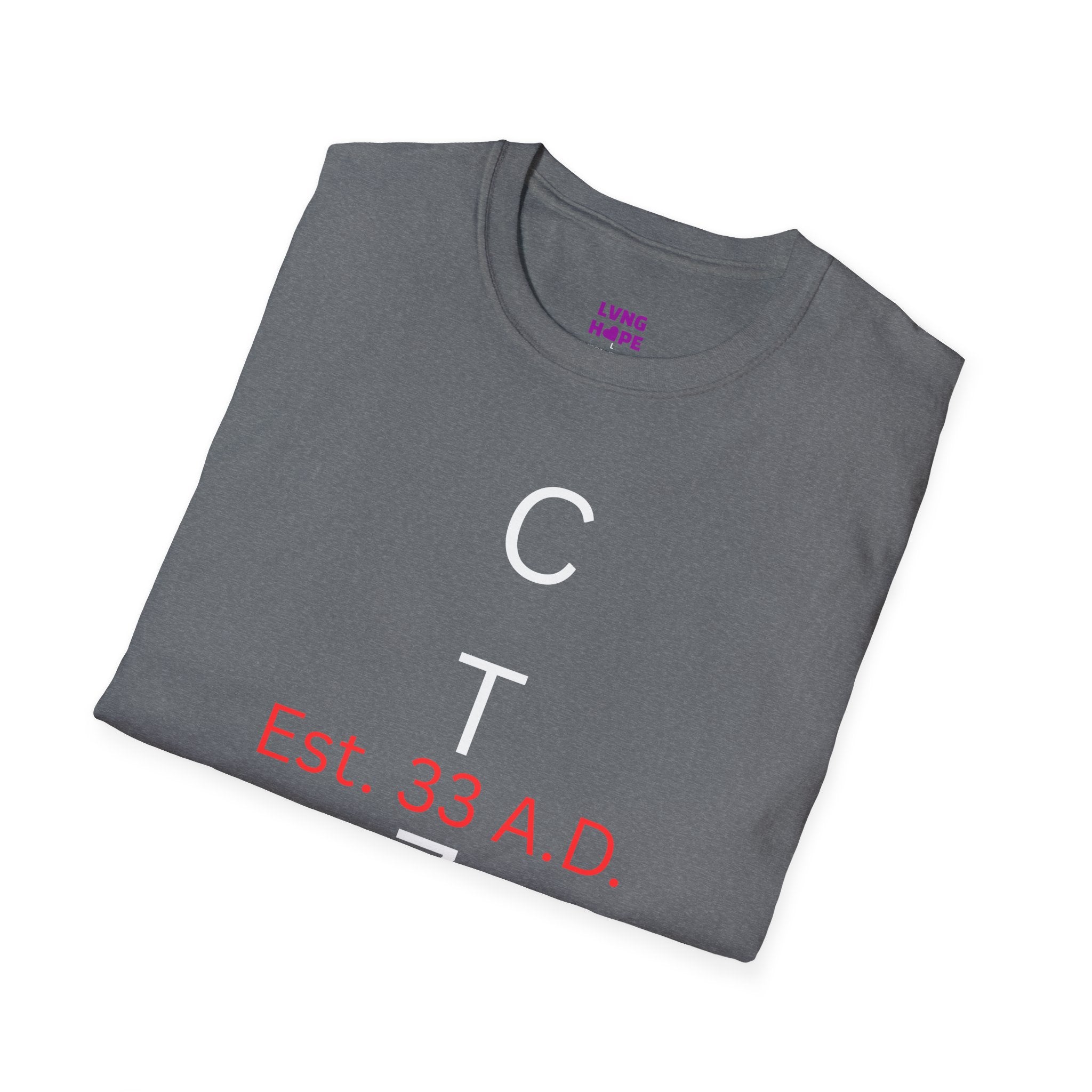 CTZN T-Shirt — CTZN Vertical Logo “Est. 33 A.D.” Graphic Tee