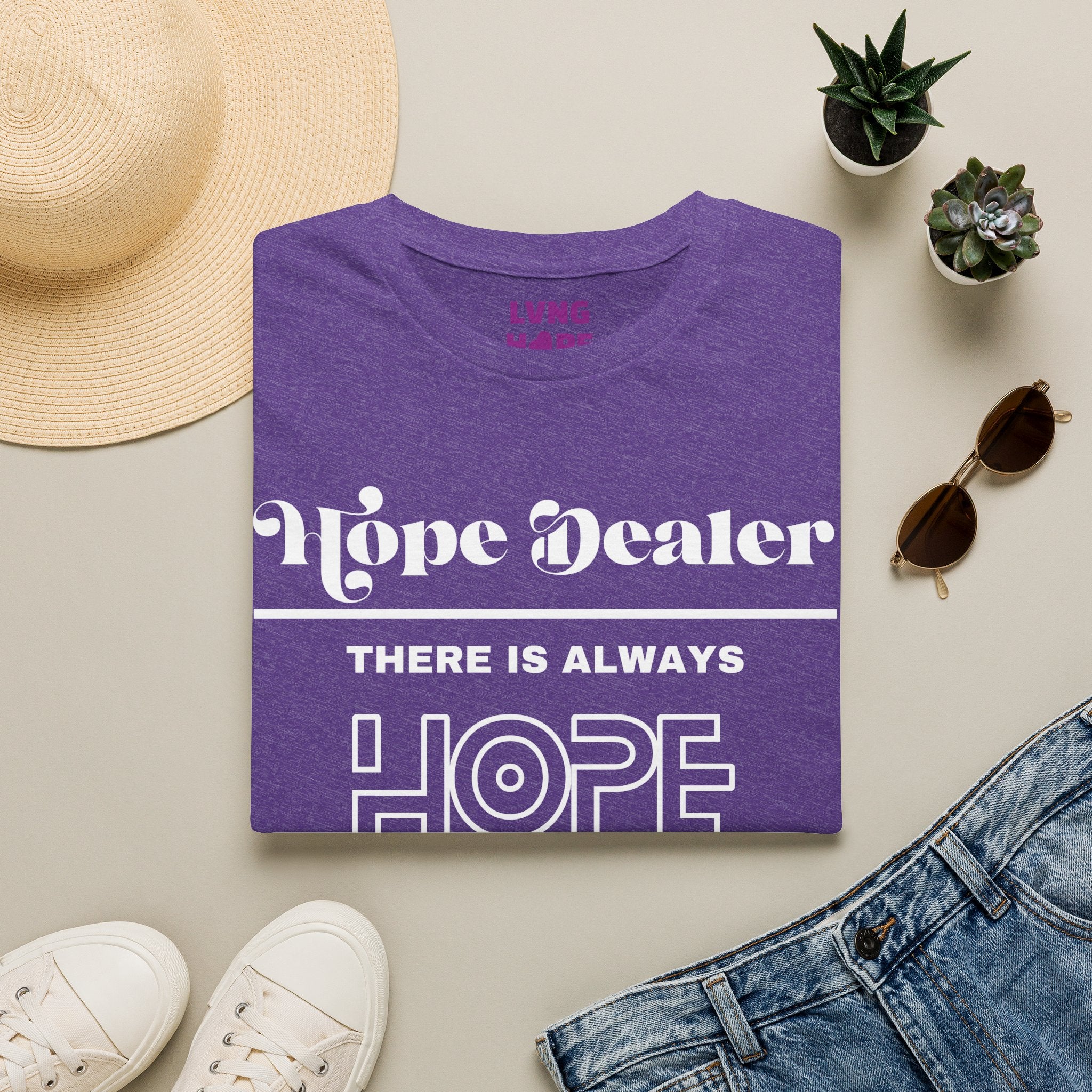 Hope Dealer T-Shirt — Unisex “There Is Always Hope” Inspirational Graphic T-Shirt