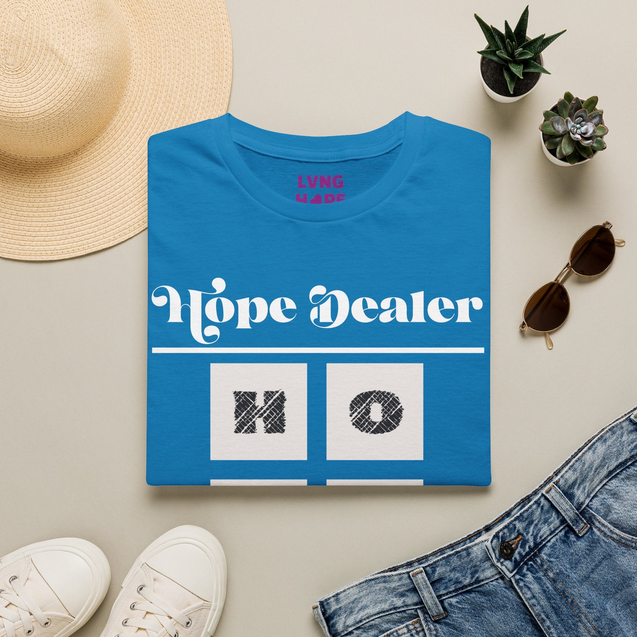 Hope Dealer Graphic Tee — Unisex "HOPE" Inspirational Faith T-Shirt