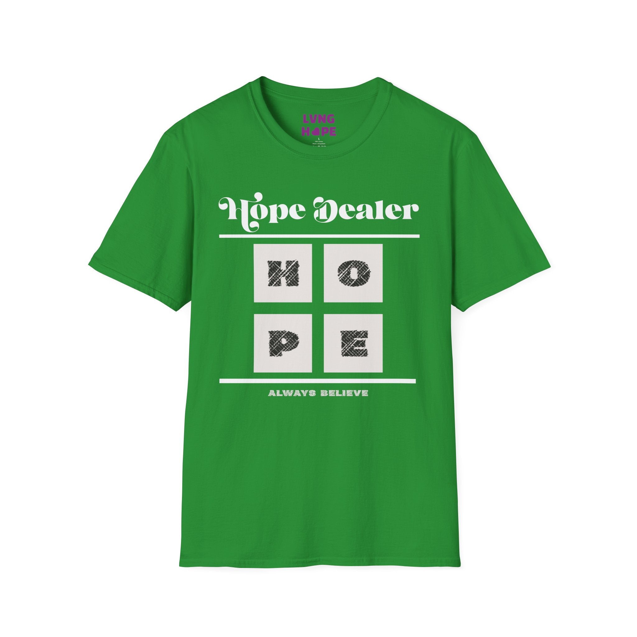 Hope Dealer Graphic Tee — Unisex "HOPE" Inspirational Faith T-Shirt