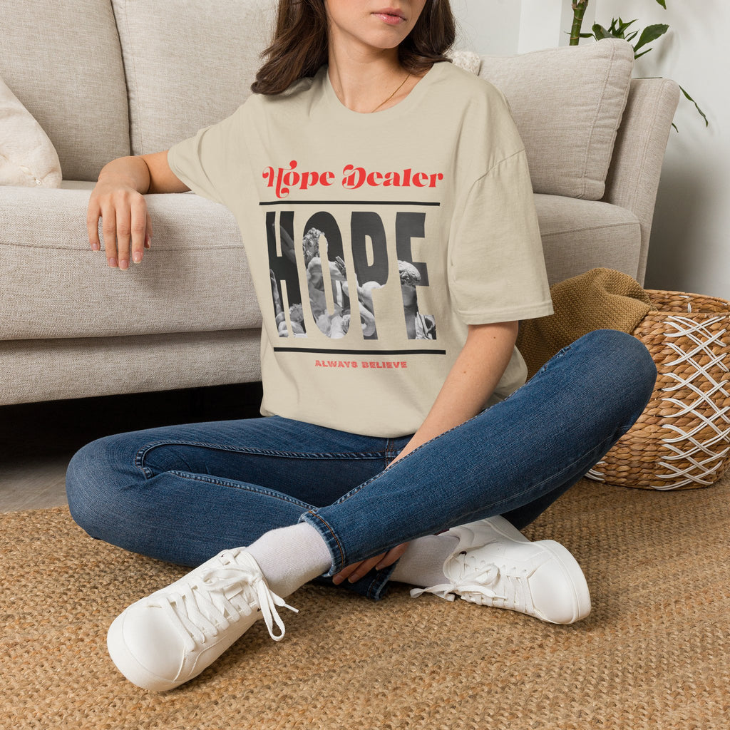 Hope Dealer T-Shirt — Unisex 'Hope' Graphic Tee with Retro Script